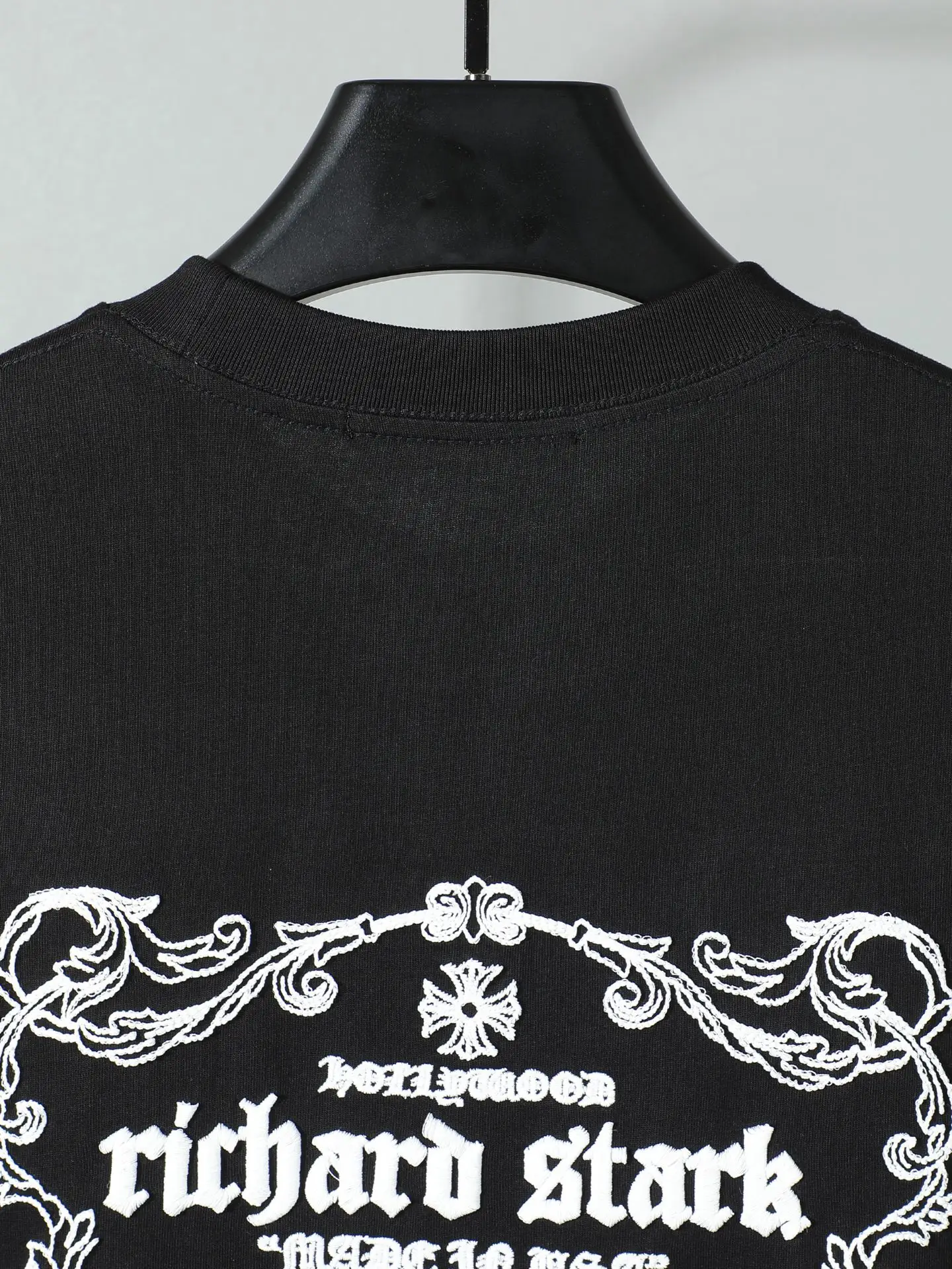 Logo Embroidered Cotton Jersey T-Shirt D14011654 — view 6
