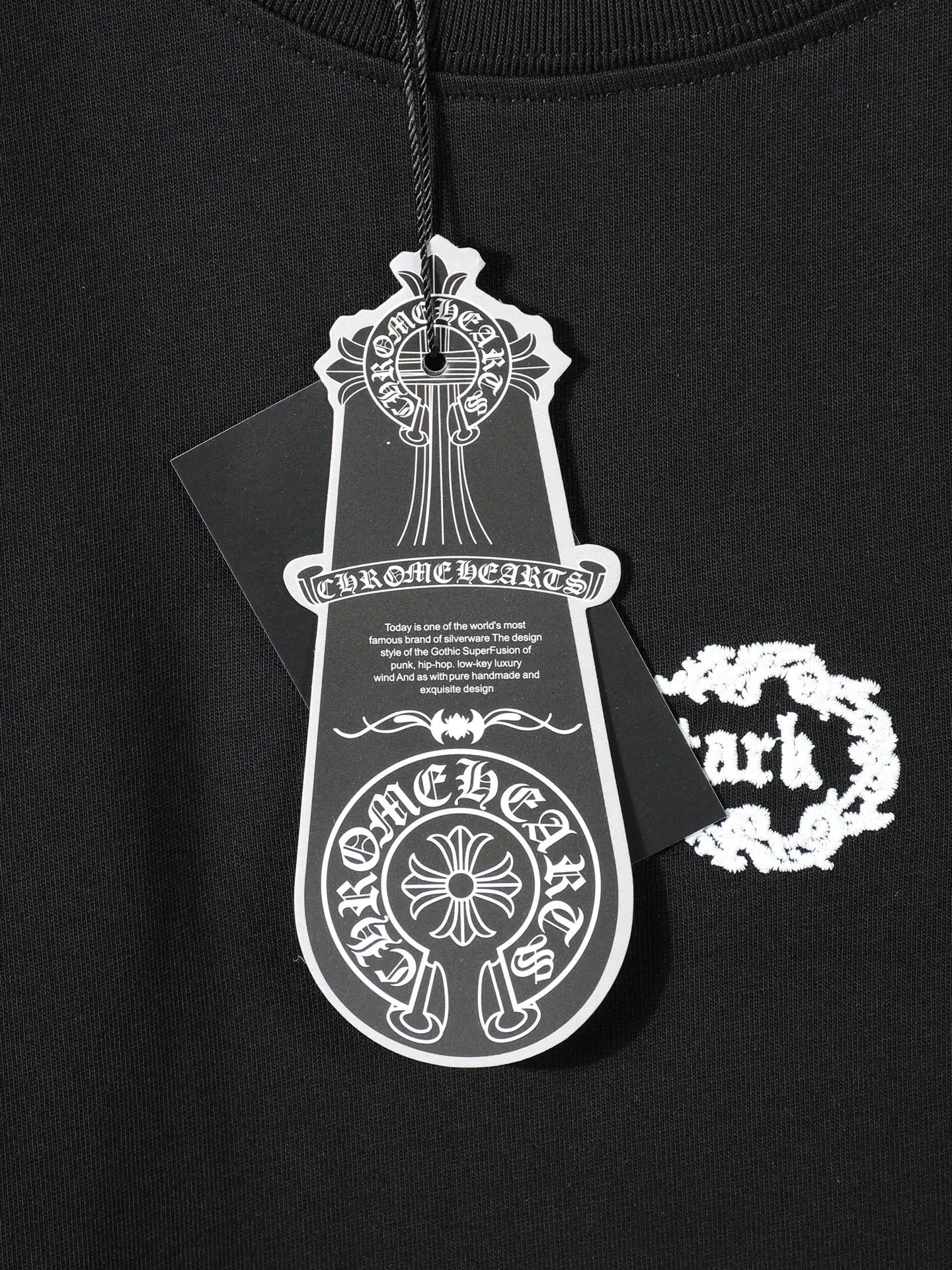 Logo Embroidered Cotton Jersey T-Shirt D14011654 — view 11