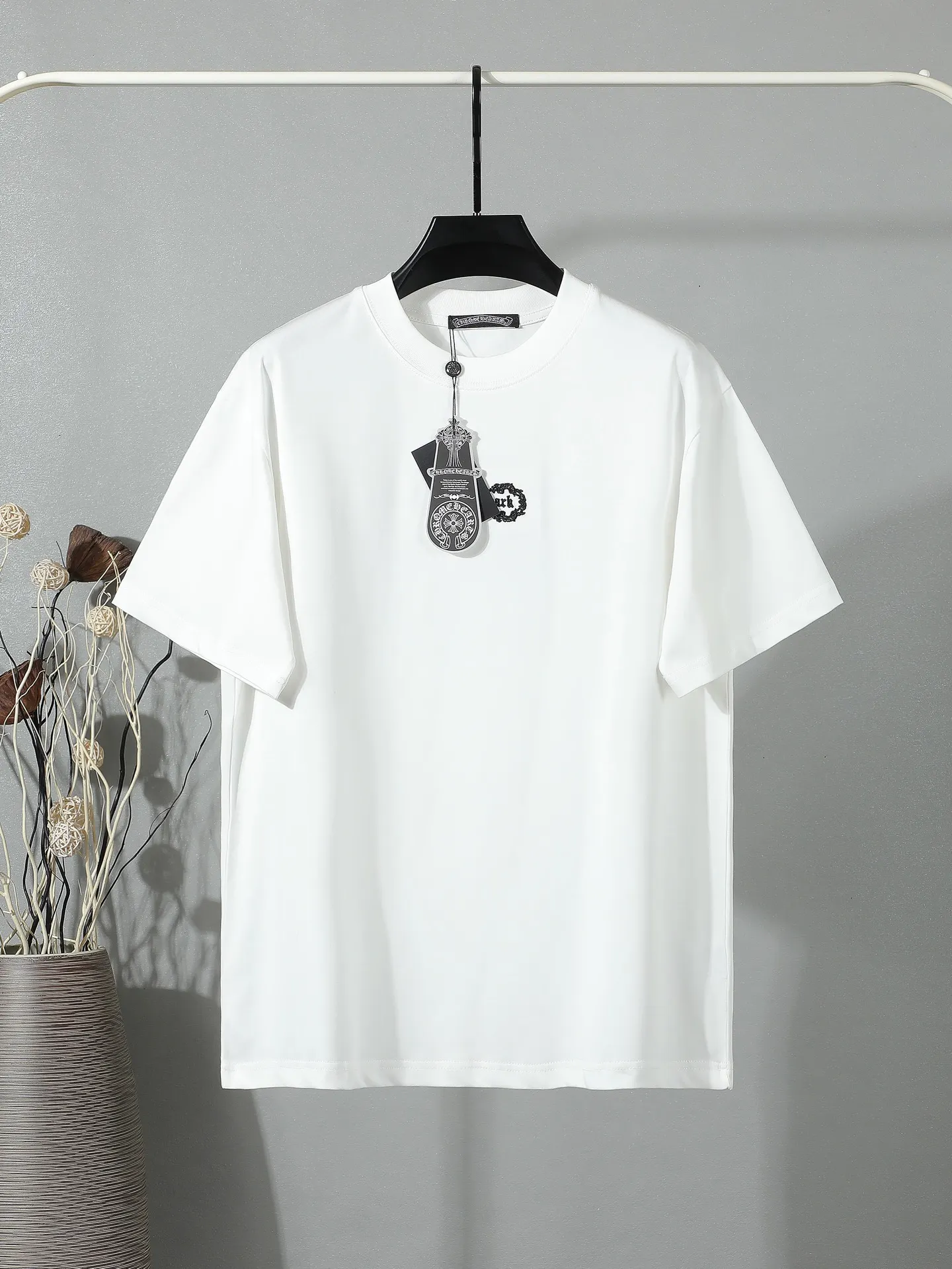Logo Embroidered Cotton Jersey T-Shirt D14011653