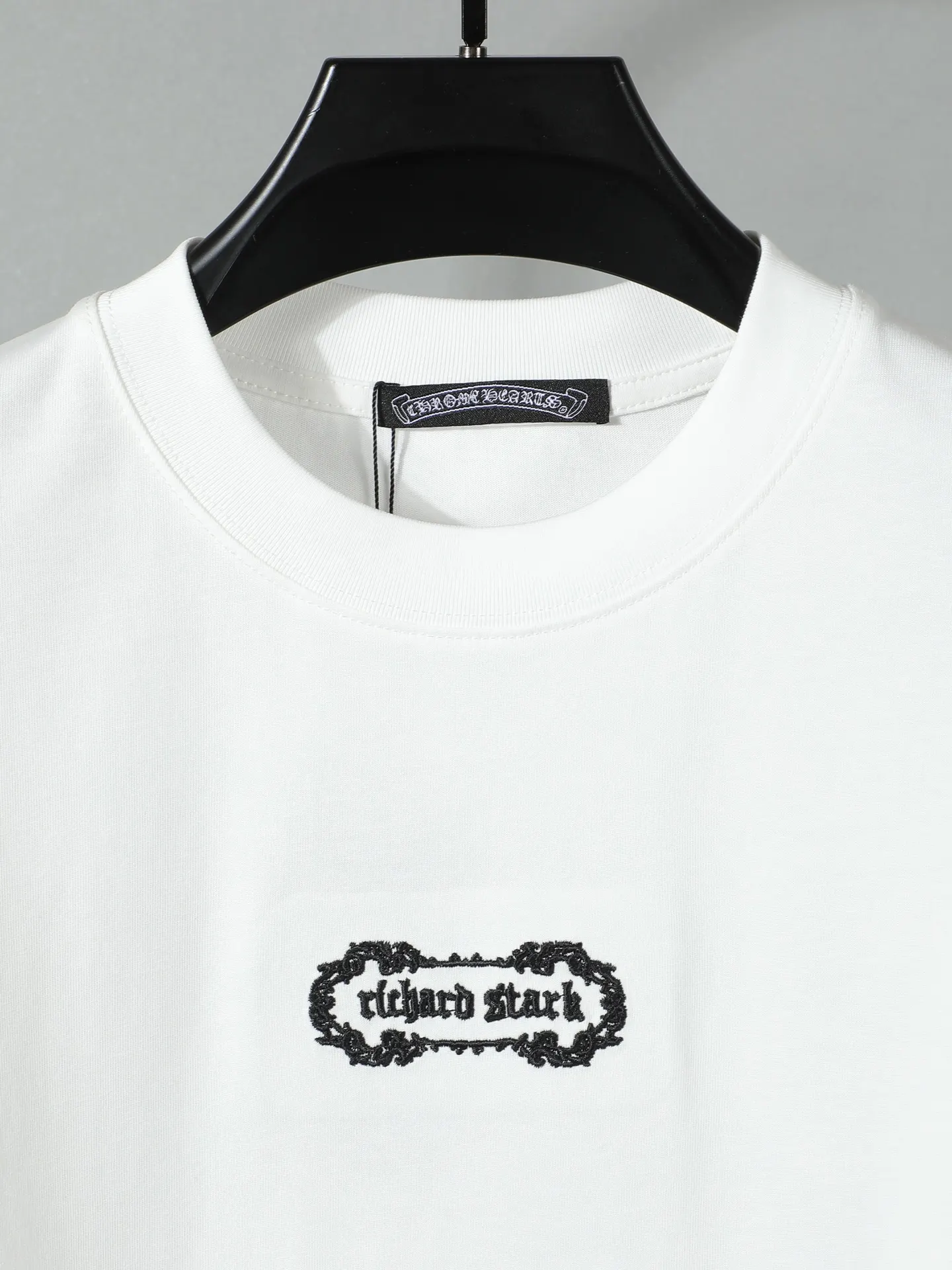 Logo Embroidered Cotton Jersey T-Shirt D14011653 — view 3