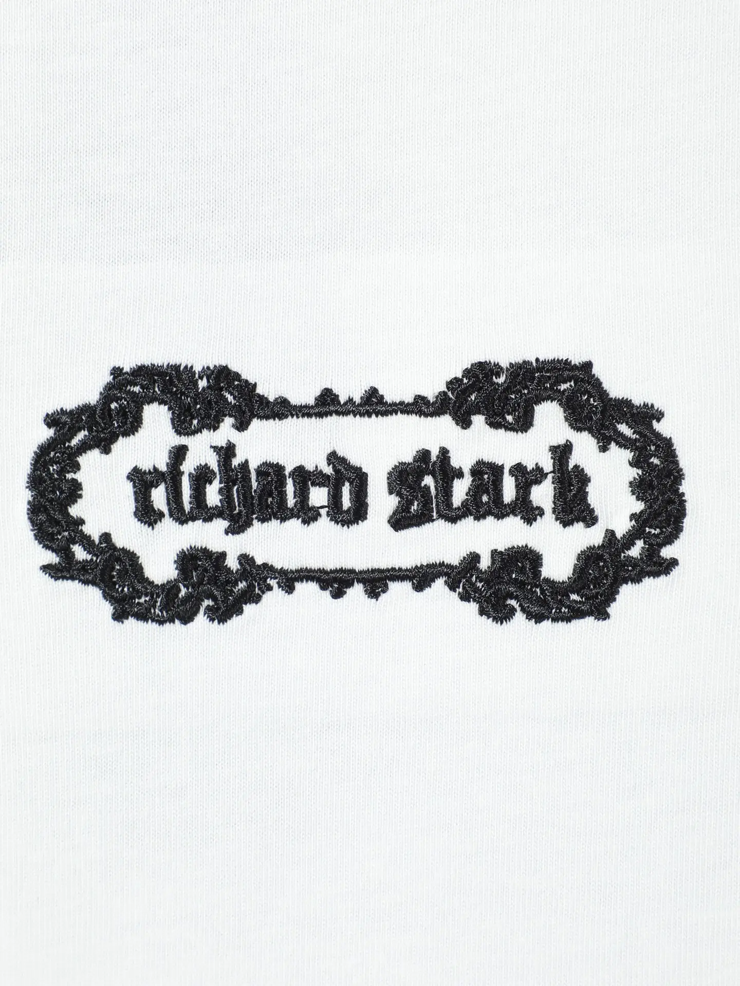 Logo Embroidered Cotton Jersey T-Shirt D14011653 — view 4