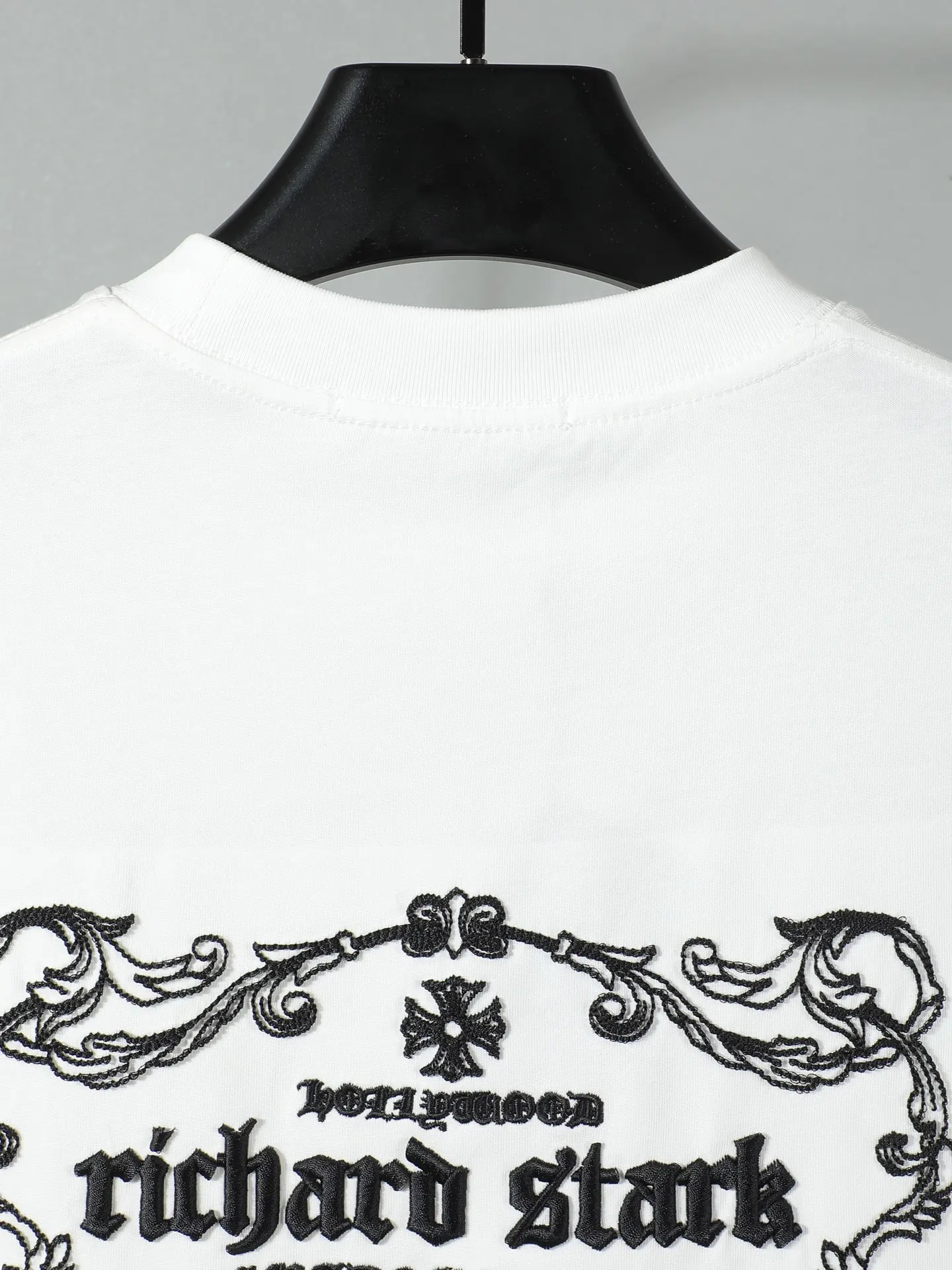 Logo Embroidered Cotton Jersey T-Shirt D14011653 — view 6