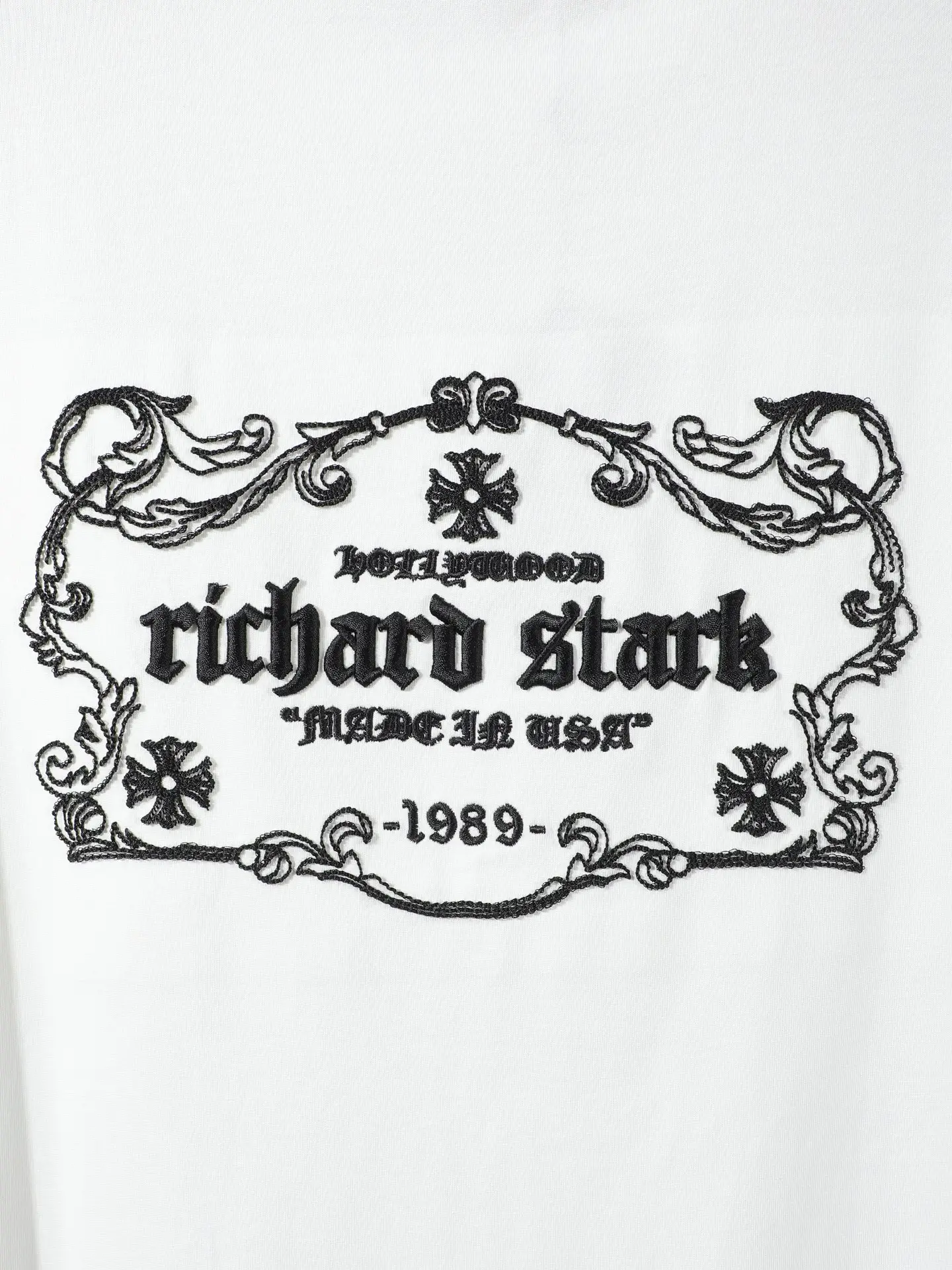 Logo Embroidered Cotton Jersey T-Shirt D14011653 — view 7