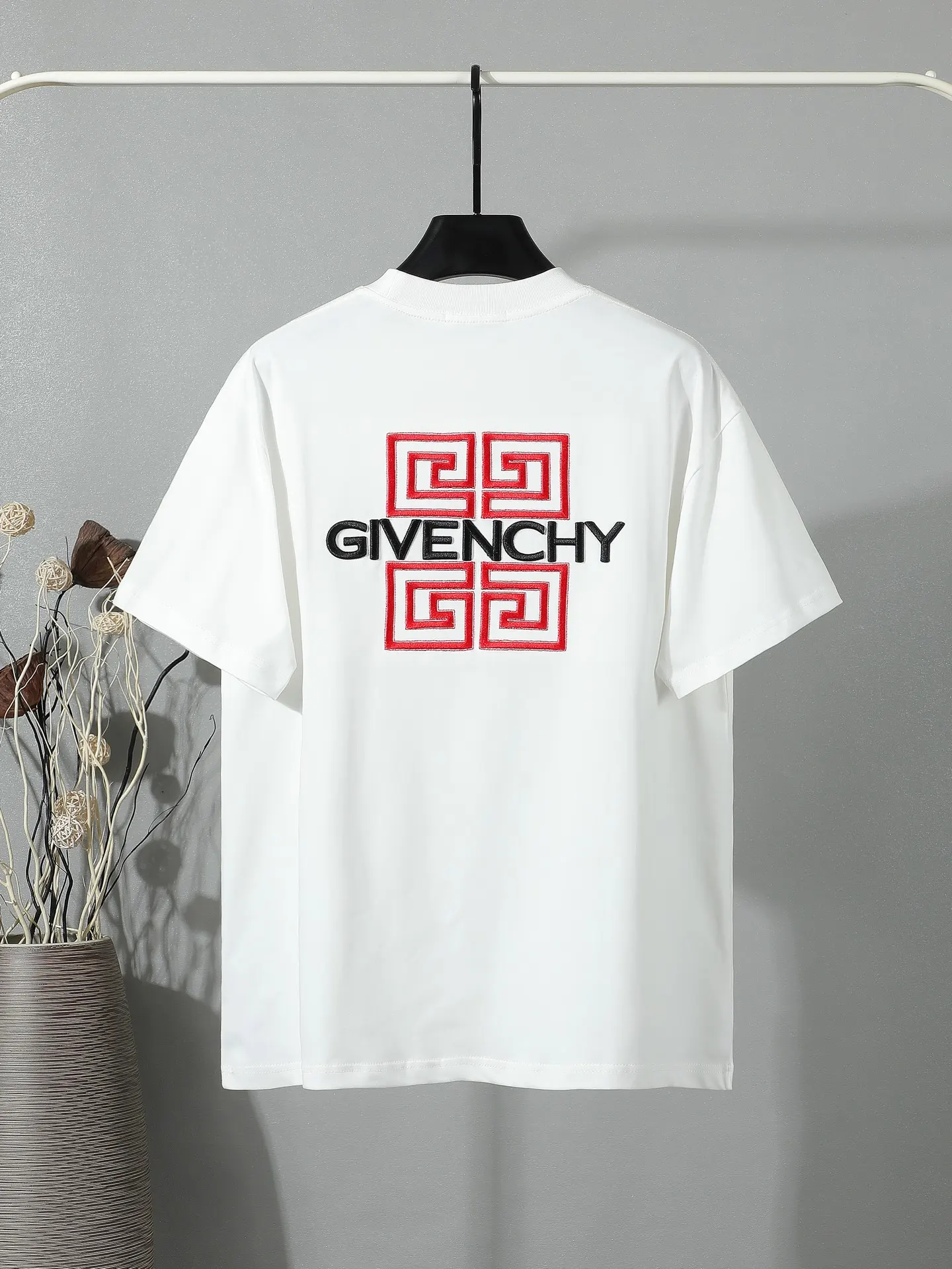 Logo Embroidery Cotton Jersey T-Shirt D14011644 — view 2