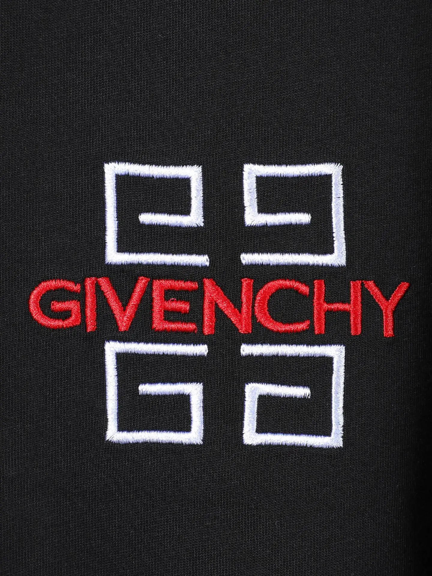 4G Logo Embroidered Cotton T-Shirt D14011643 — view 4