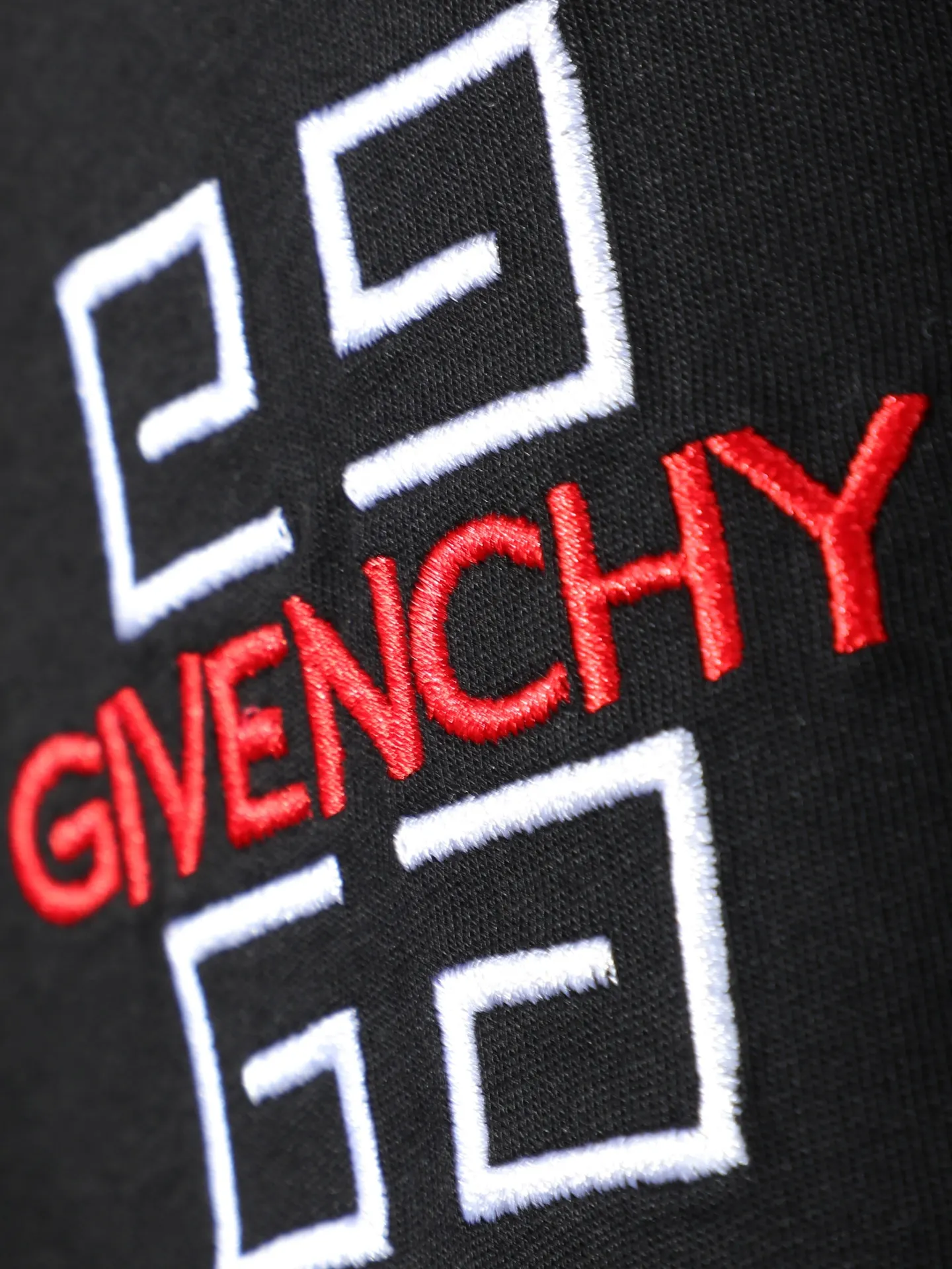 4G Logo Embroidered Cotton T-Shirt D14011643 — view 5