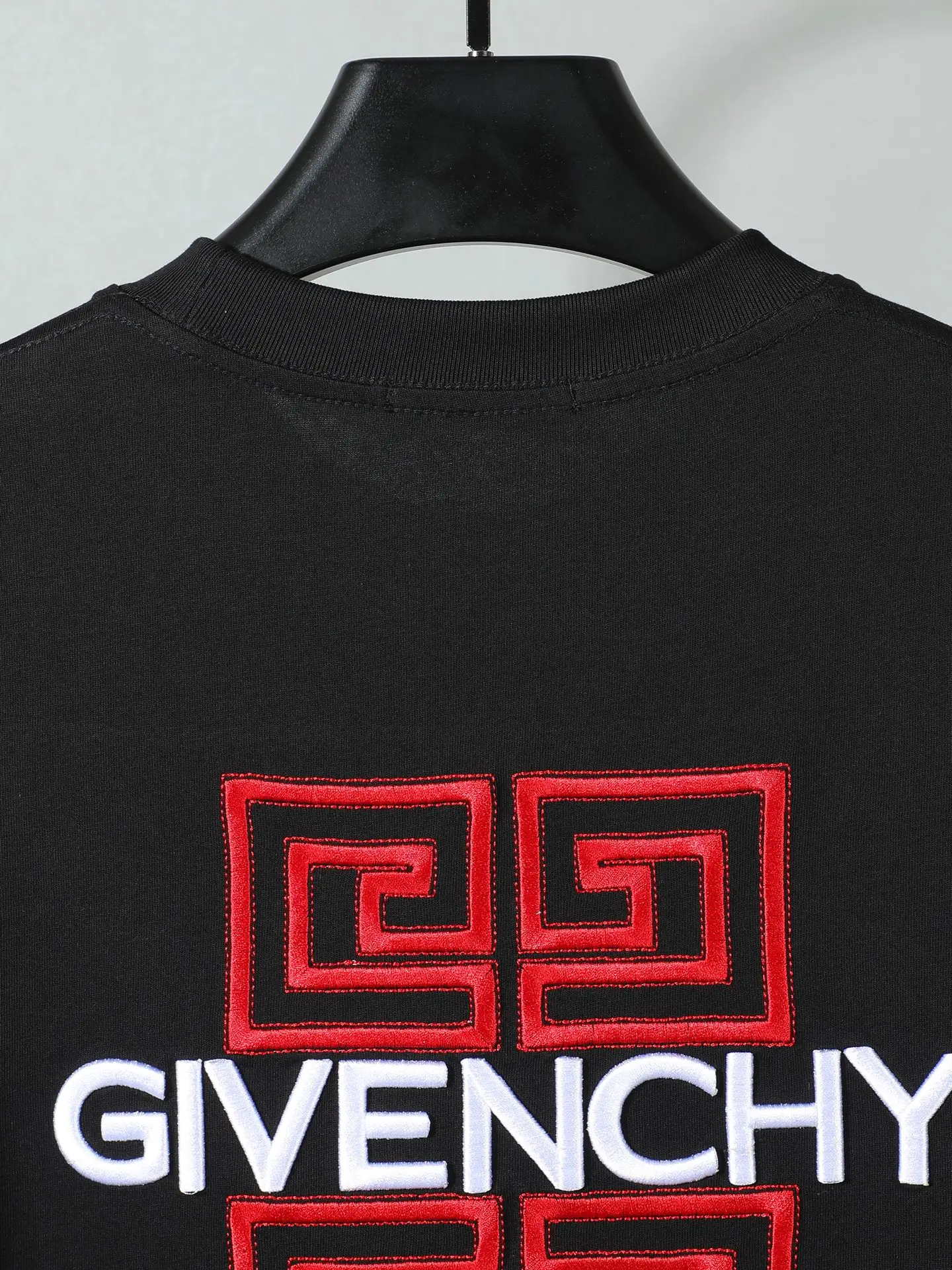 4G Logo Embroidered Cotton T-Shirt D14011643 — view 6