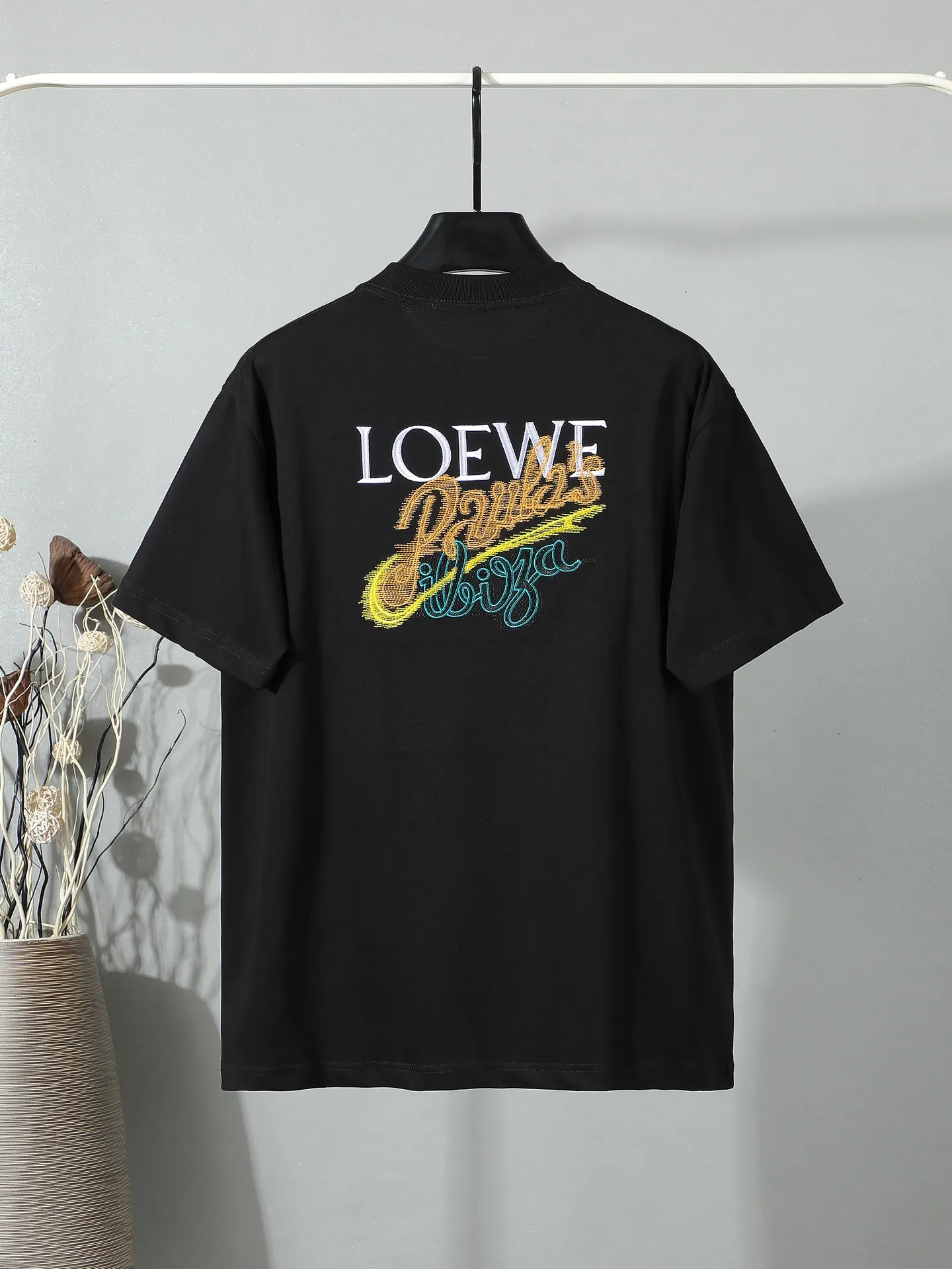 Anagram Embroidered Cotton T-Shirt D14011645 — view 2