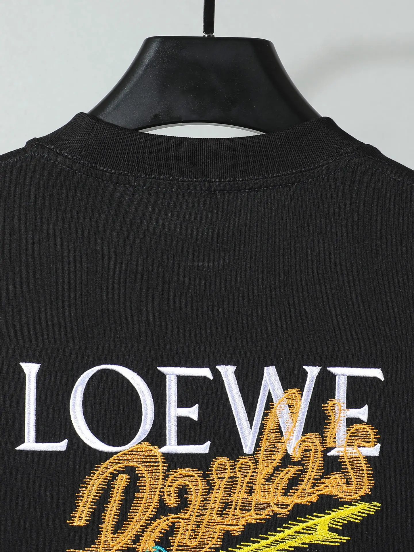 Anagram Embroidered Cotton T-Shirt D14011645 — view 6