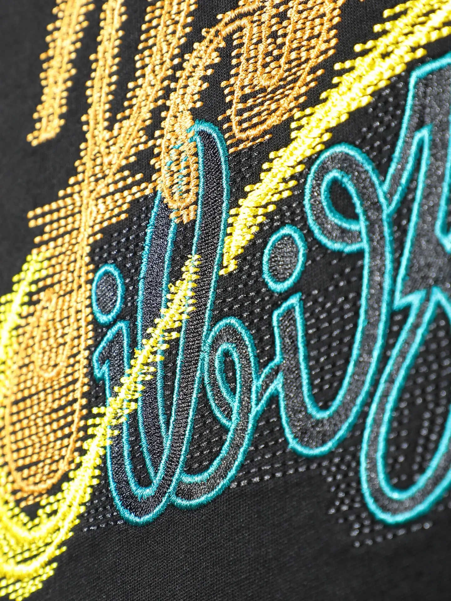 Anagram Embroidered Cotton T-Shirt D14011645 — view 9
