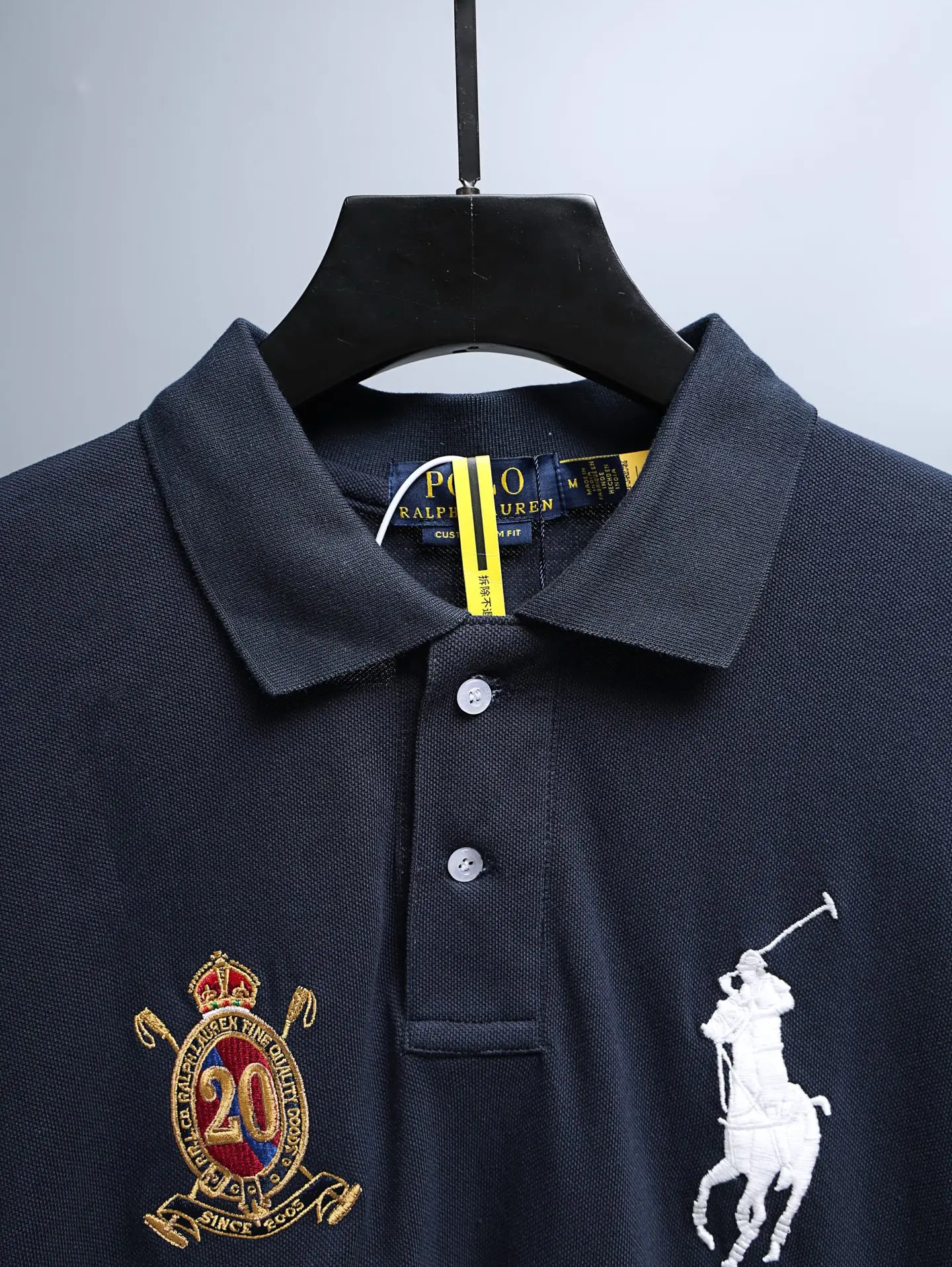 Embroidered Cotton Piqué Polo Shirt D15511642 — view 3