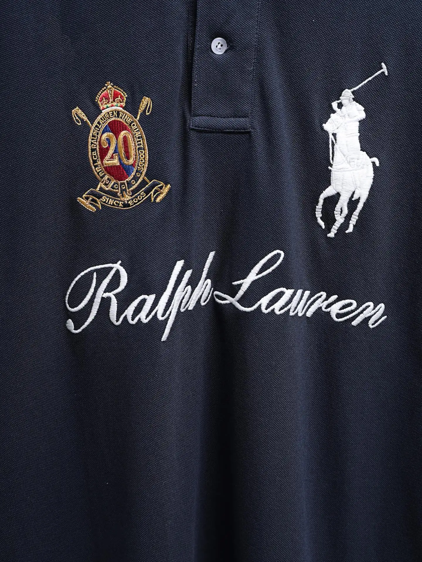 Embroidered Cotton Piqué Polo Shirt D15511642 — view 7