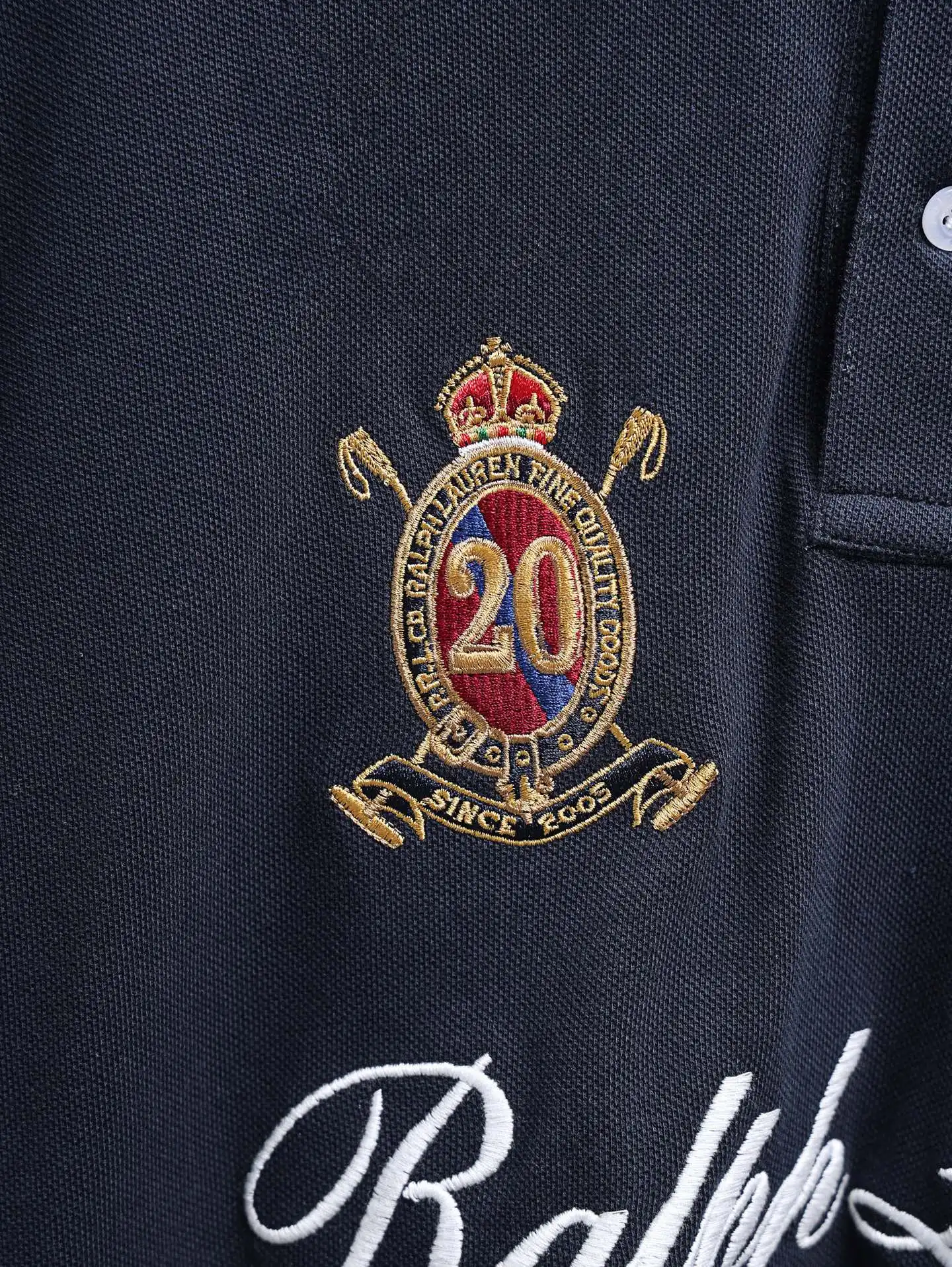 Embroidered Cotton Piqué Polo Shirt D15511642 — view 8