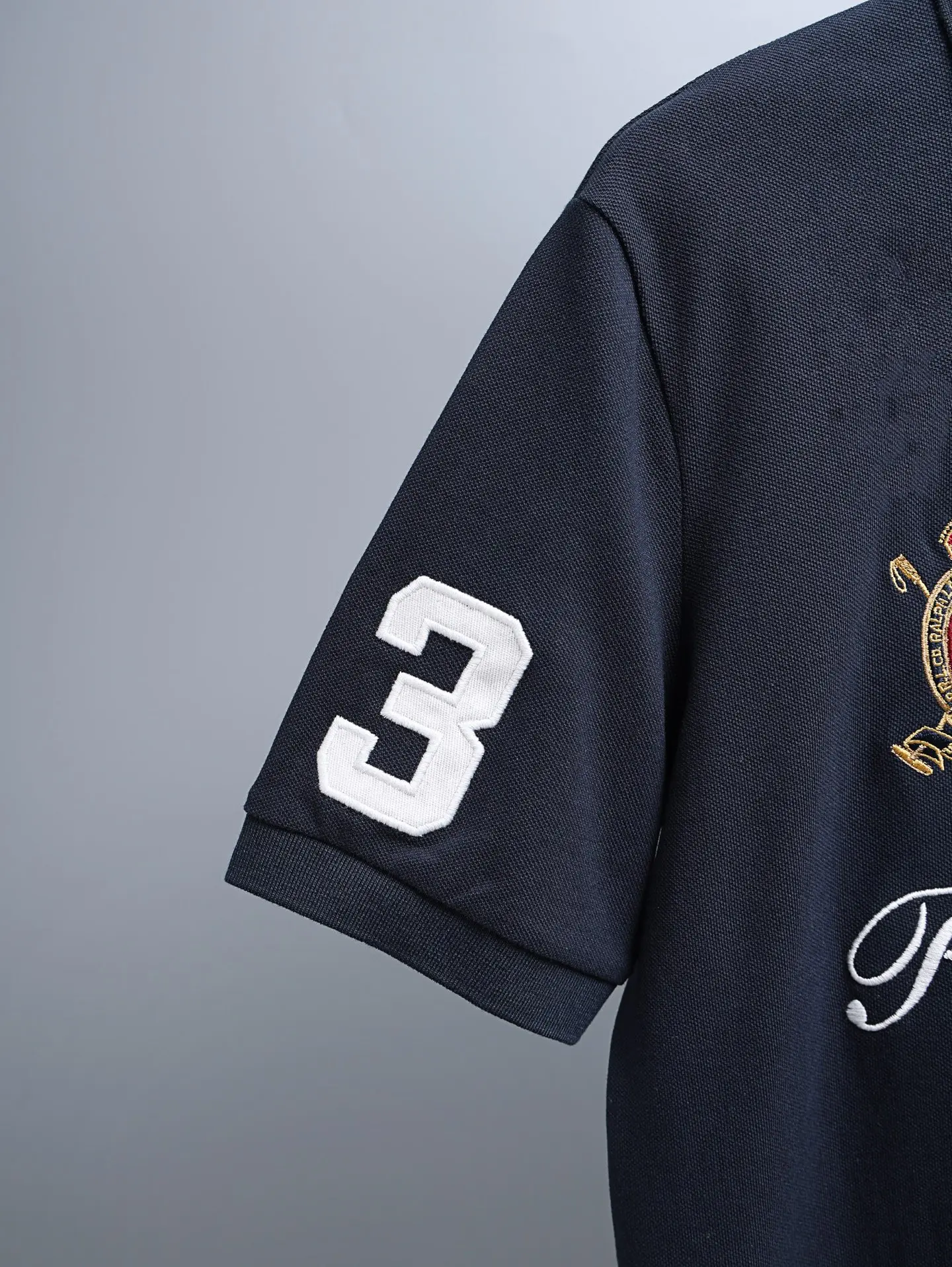 Embroidered Cotton Piqué Polo Shirt D15511642 — view 9