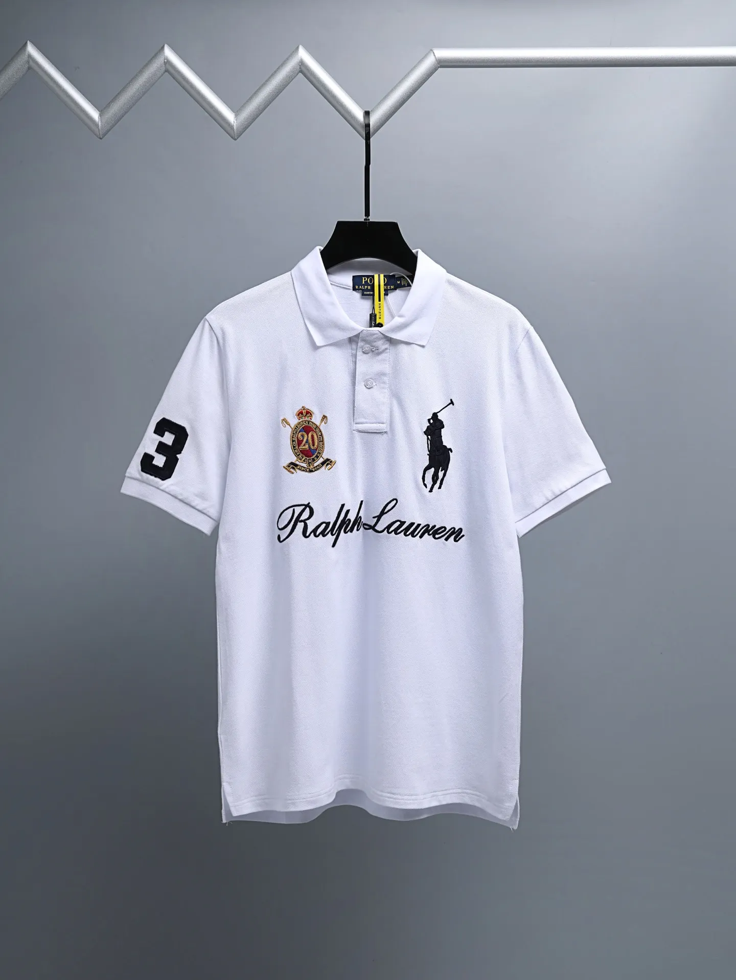 Embroidered Cotton Piqué Polo Shirt D15511641