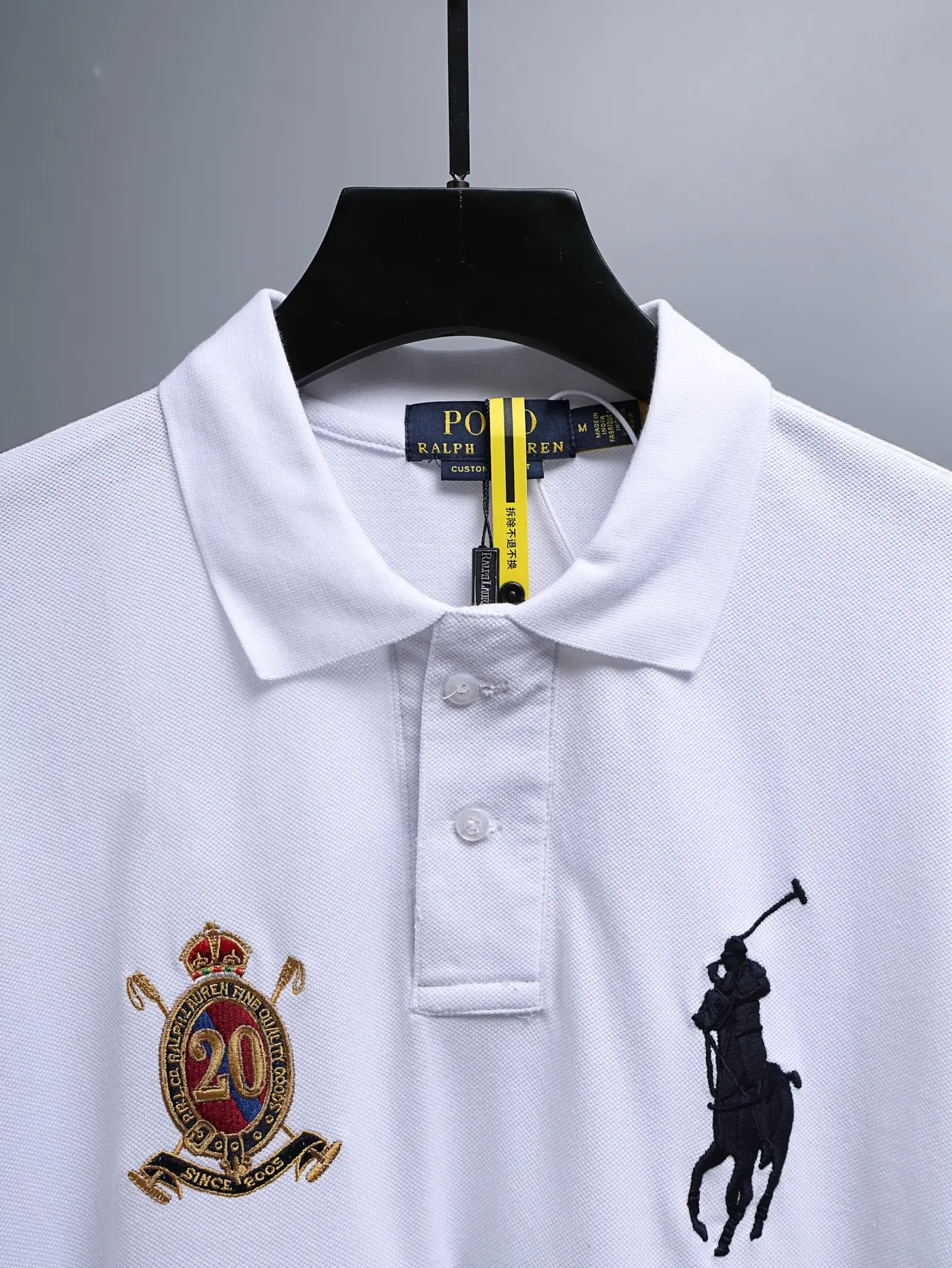 Embroidered Cotton Piqué Polo Shirt D15511641 — view 3
