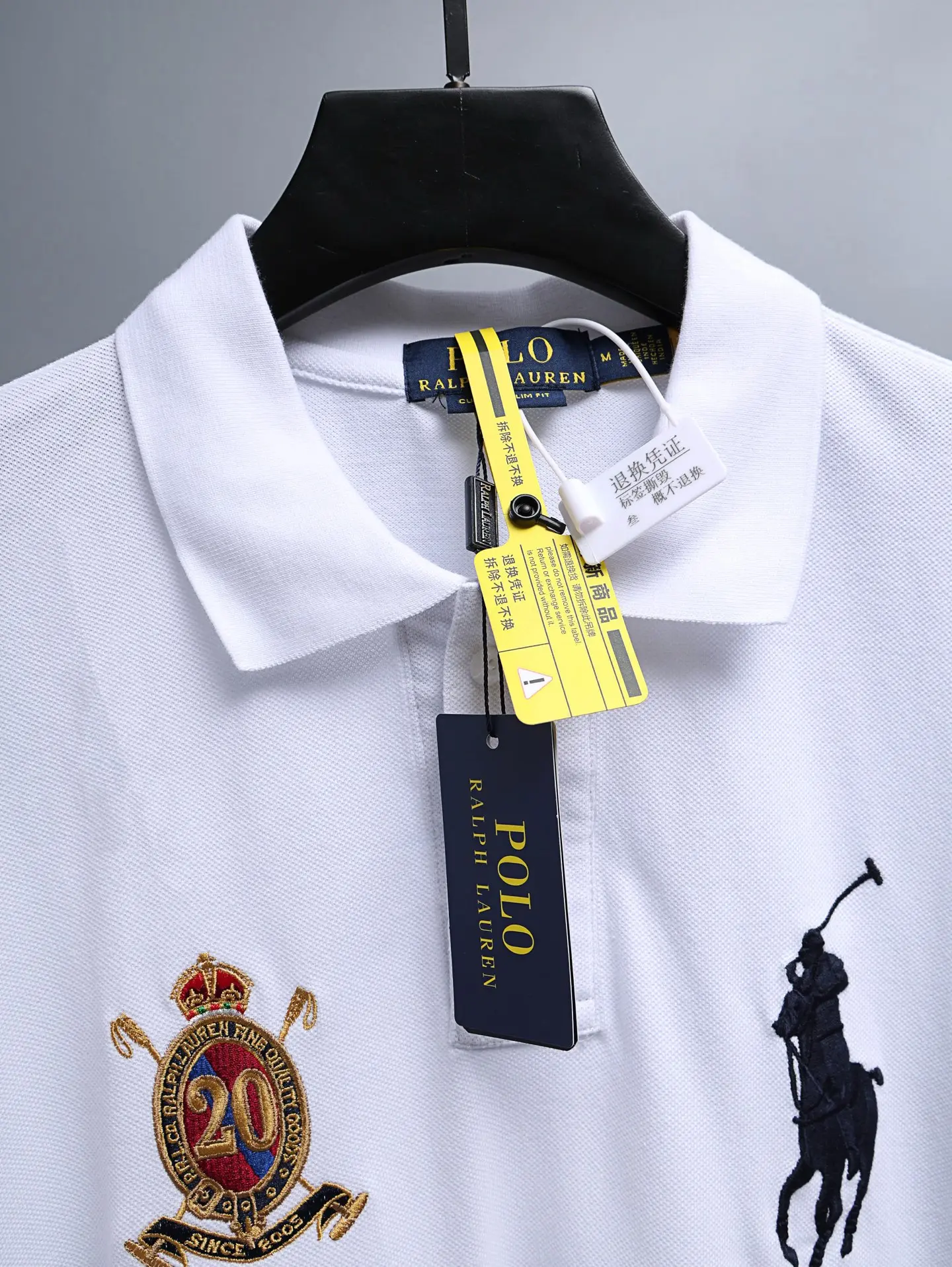 Embroidered Cotton Piqué Polo Shirt D15511641 — view 4
