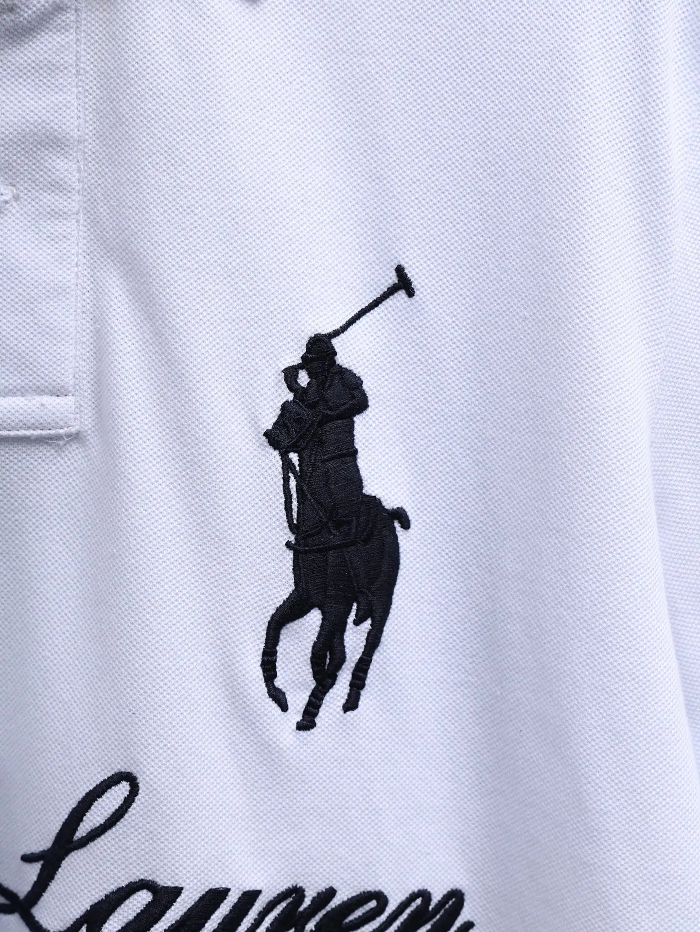 Embroidered Cotton Piqué Polo Shirt D15511641 — view 8