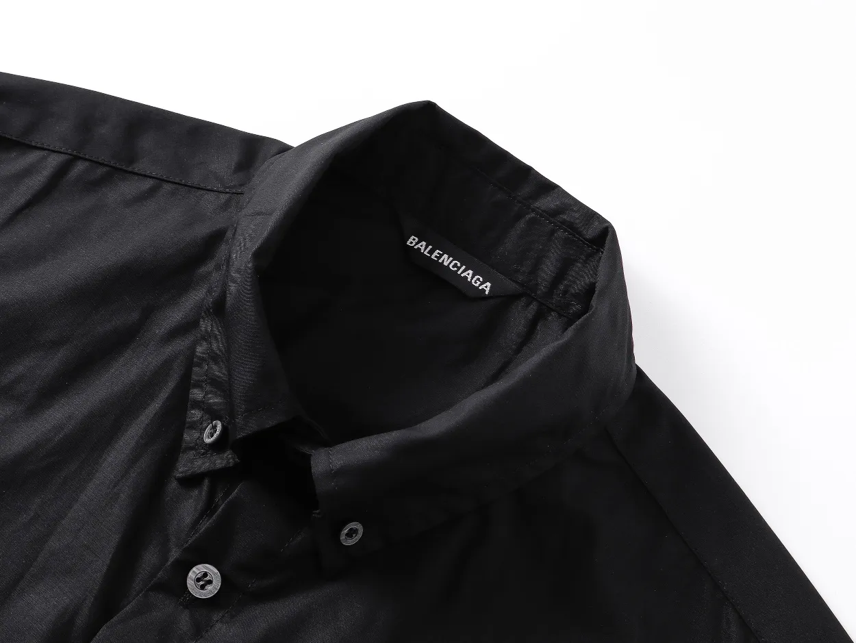 Logo Print Short-Sleeve Button-Down Shirt D16511694 — view 3