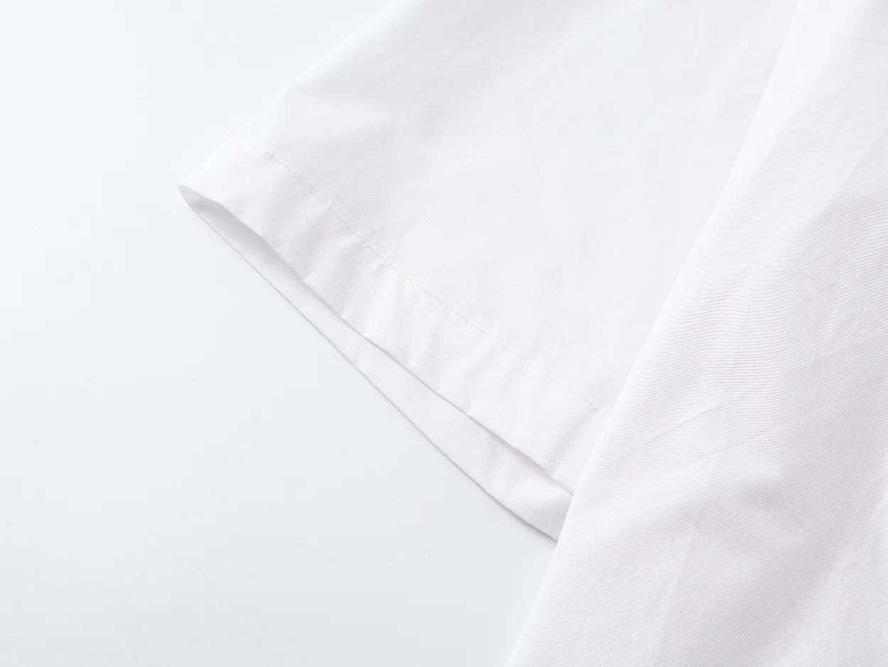 Logo-Print Short-Sleeve Cotton Shirt D16511695 — view 7