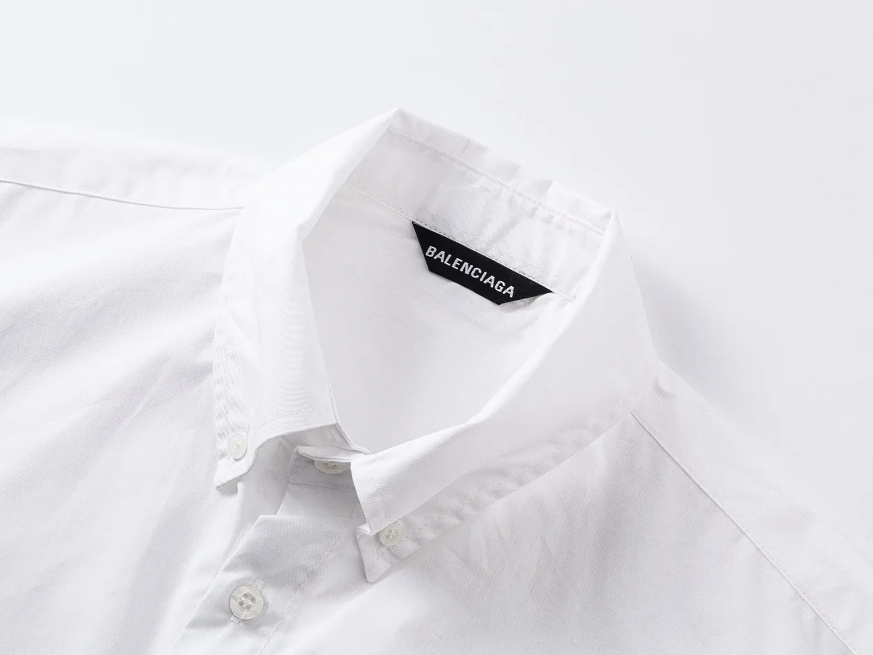 Logo Print Short-Sleeve Cotton Shirt D16511698 — view 3
