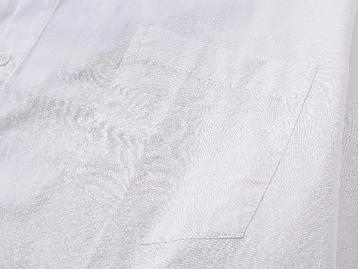 Logo Print Short-Sleeve Cotton Shirt D16511698 — view 4