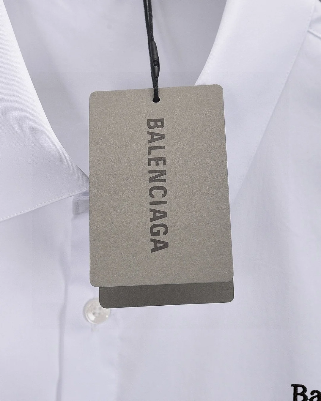 Logo-Embroidered Short-Sleeve Cotton Shirt D17511705 — view 6