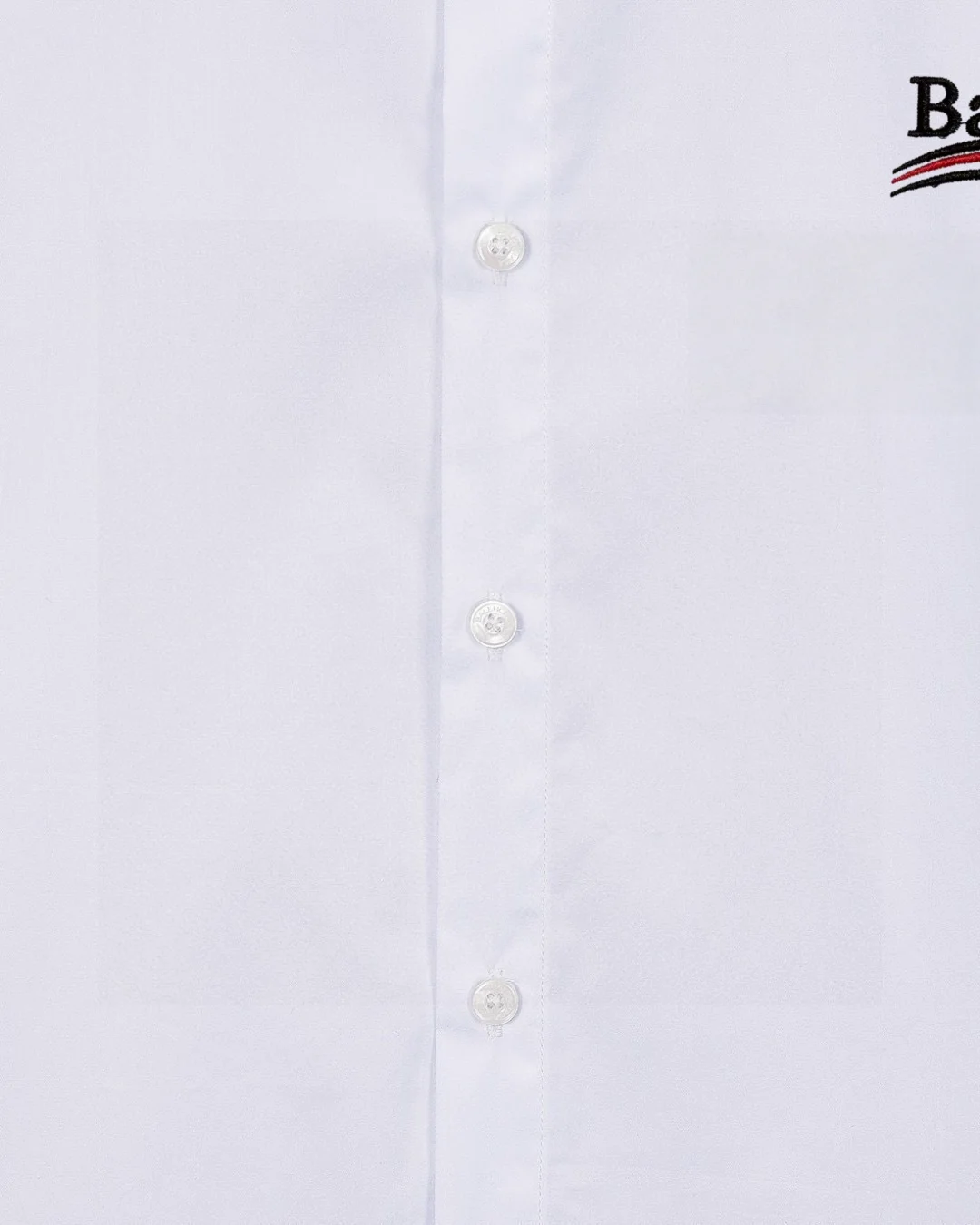 Logo-Embroidered Short-Sleeve Cotton Shirt D17511705 — view 8
