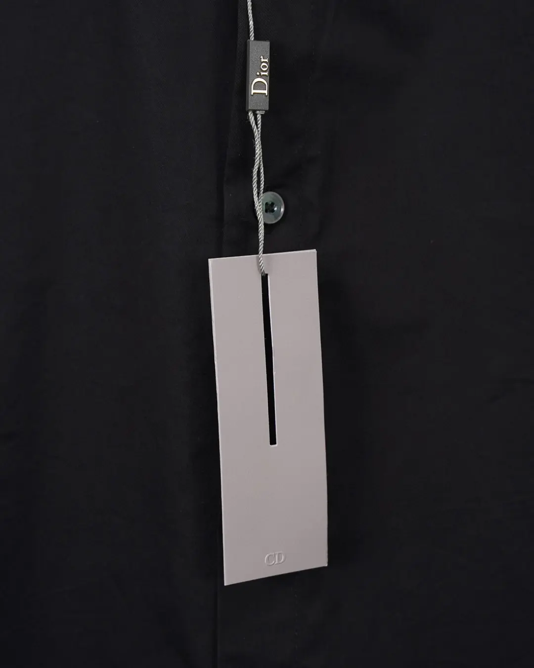 Logo-Embroidered Short-Sleeved Cotton Shirt D17511712 — view 9