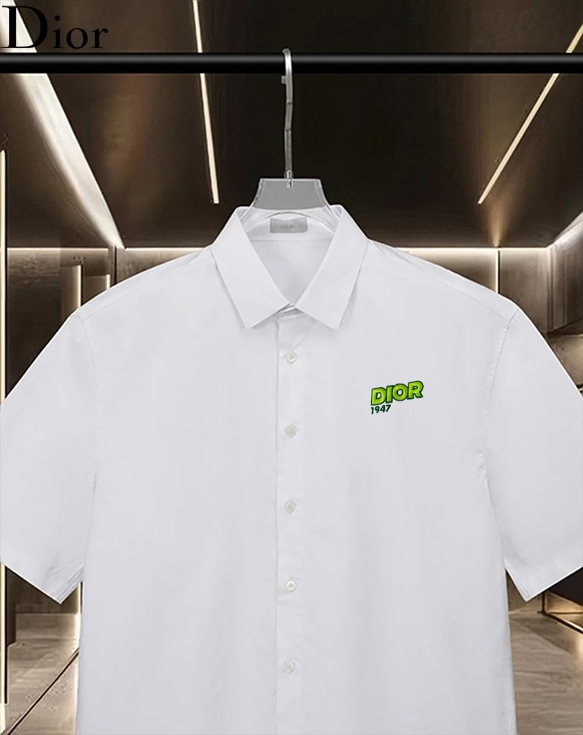 Logo Embroidered Short-Sleeve Shirt D17511717 — view 3