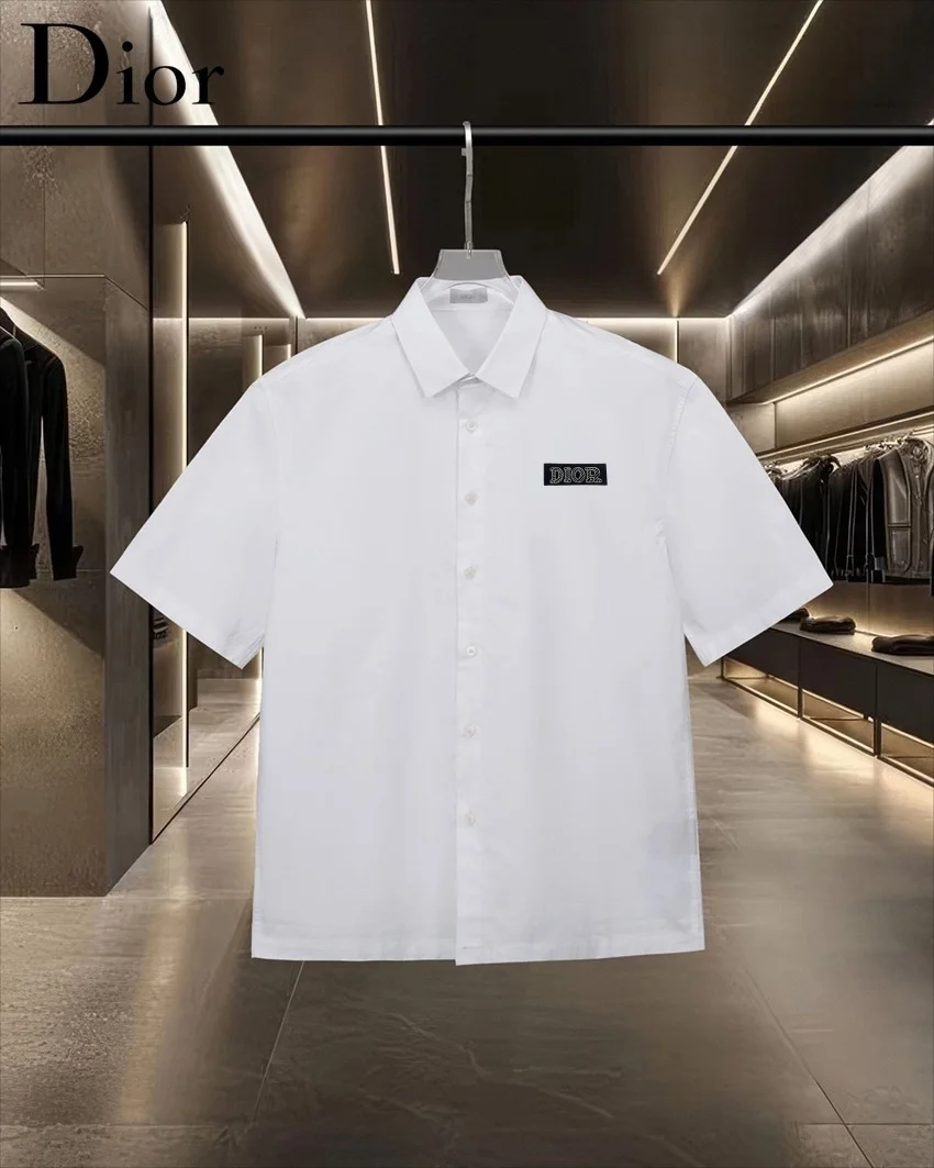 Logo-Embroidered Short-Sleeved Shirt D17511713