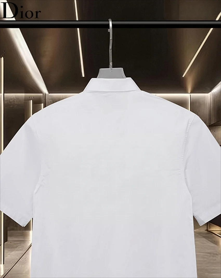 Logo-Embroidered Short-Sleeved Shirt D17511713 — view 4