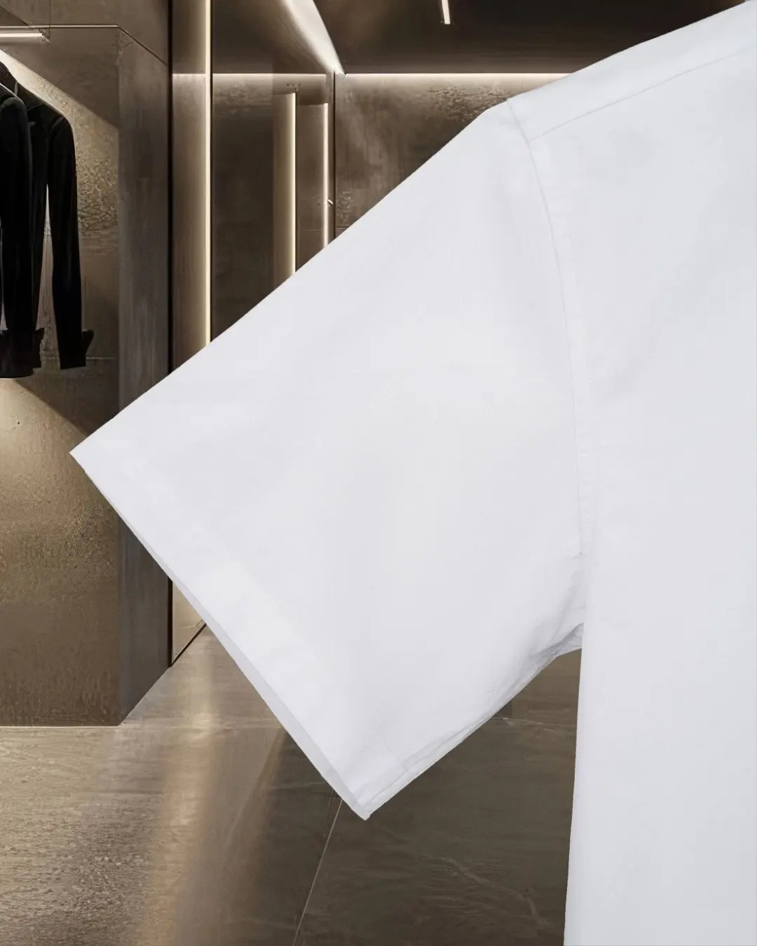 Logo-Embroidered Short-Sleeved Shirt D17511713 — view 8