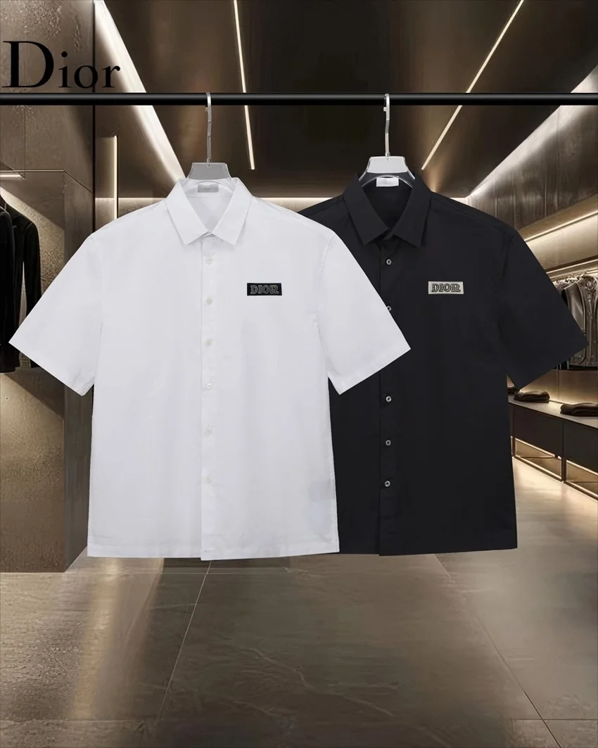 Logo-Embroidered Short-Sleeved Shirt D17511713 — view 12