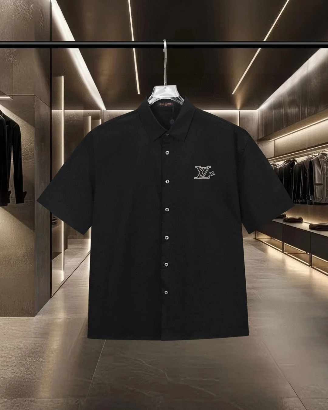 Logo Embroidered Short-Sleeve Shirt D17511706