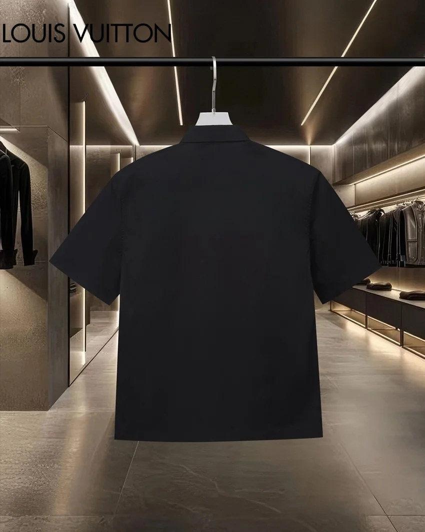 Logo-Embroidered Short-Sleeve Shirt D17511734 — view 2