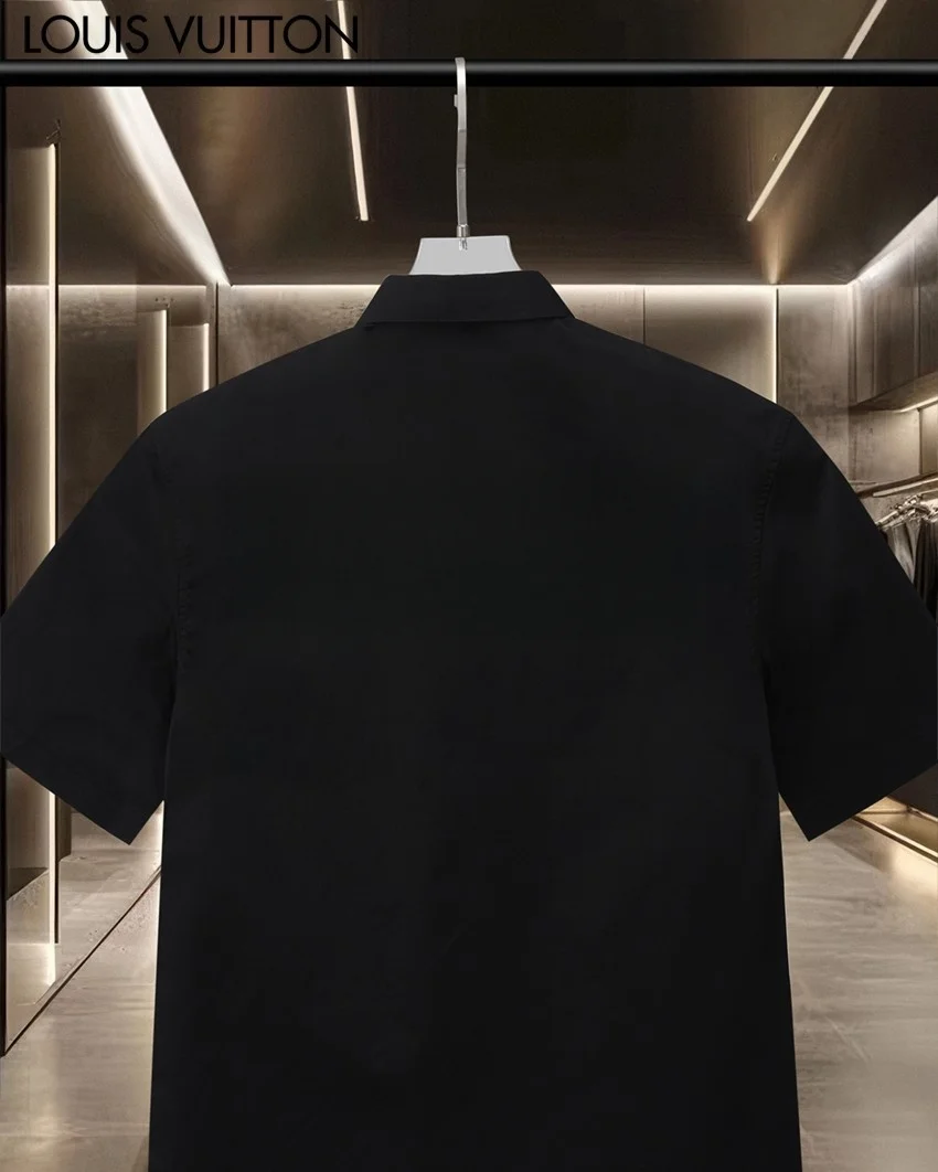 Logo-Embroidered Short-Sleeve Shirt D17511734 — view 4