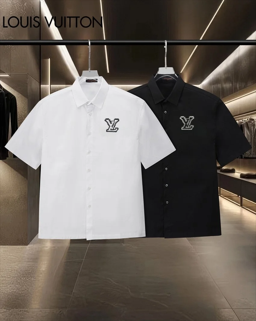Logo Embroidered Short-Sleeve Shirt D17511739 — view 12