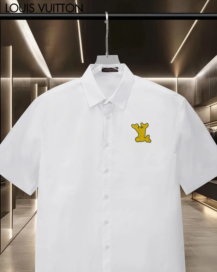 Logo Embroidered Short-Sleeve Shirt D17511735 — view 3