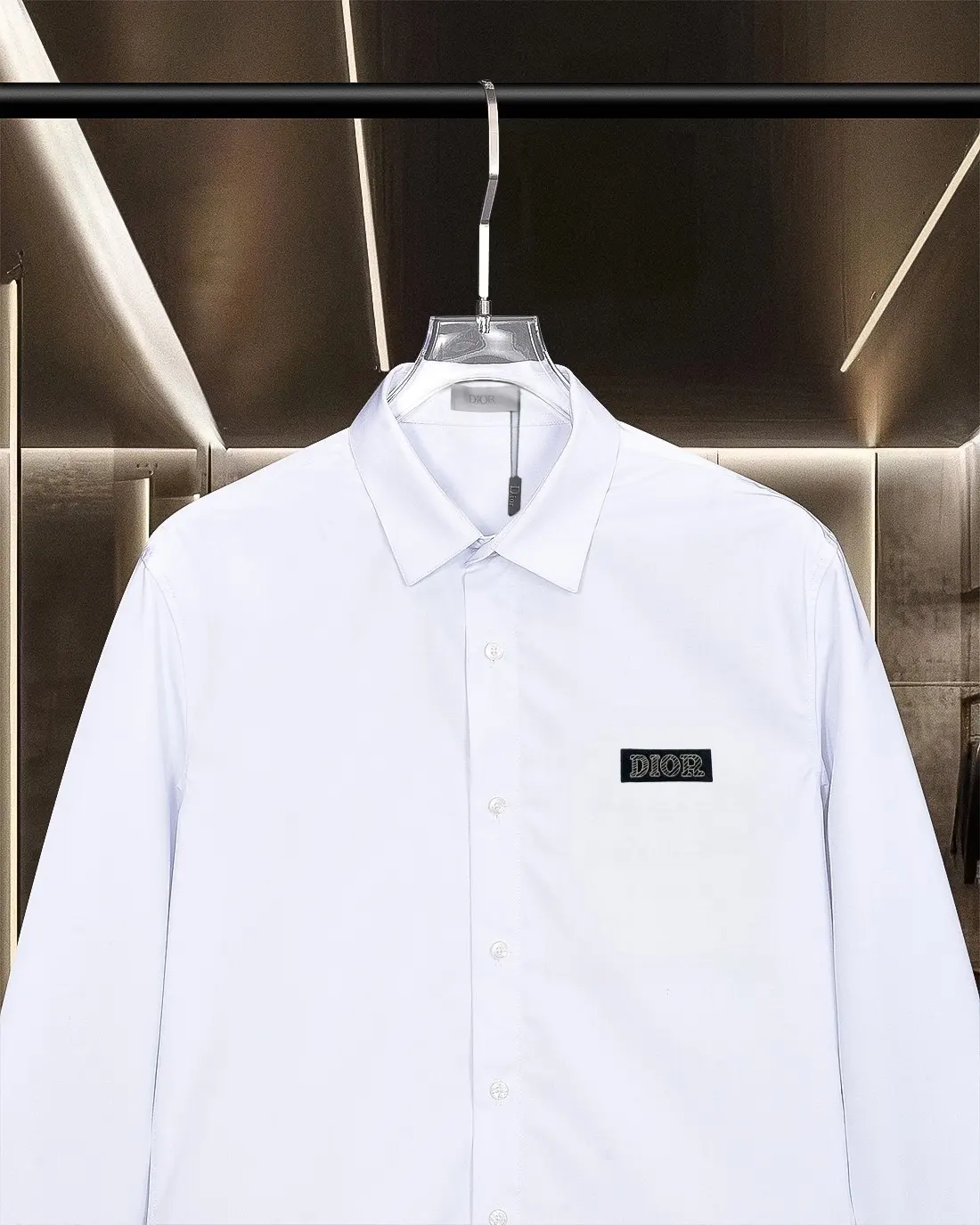 Logo Embroidery Long-Sleeve Shirt D17811715 — view 3