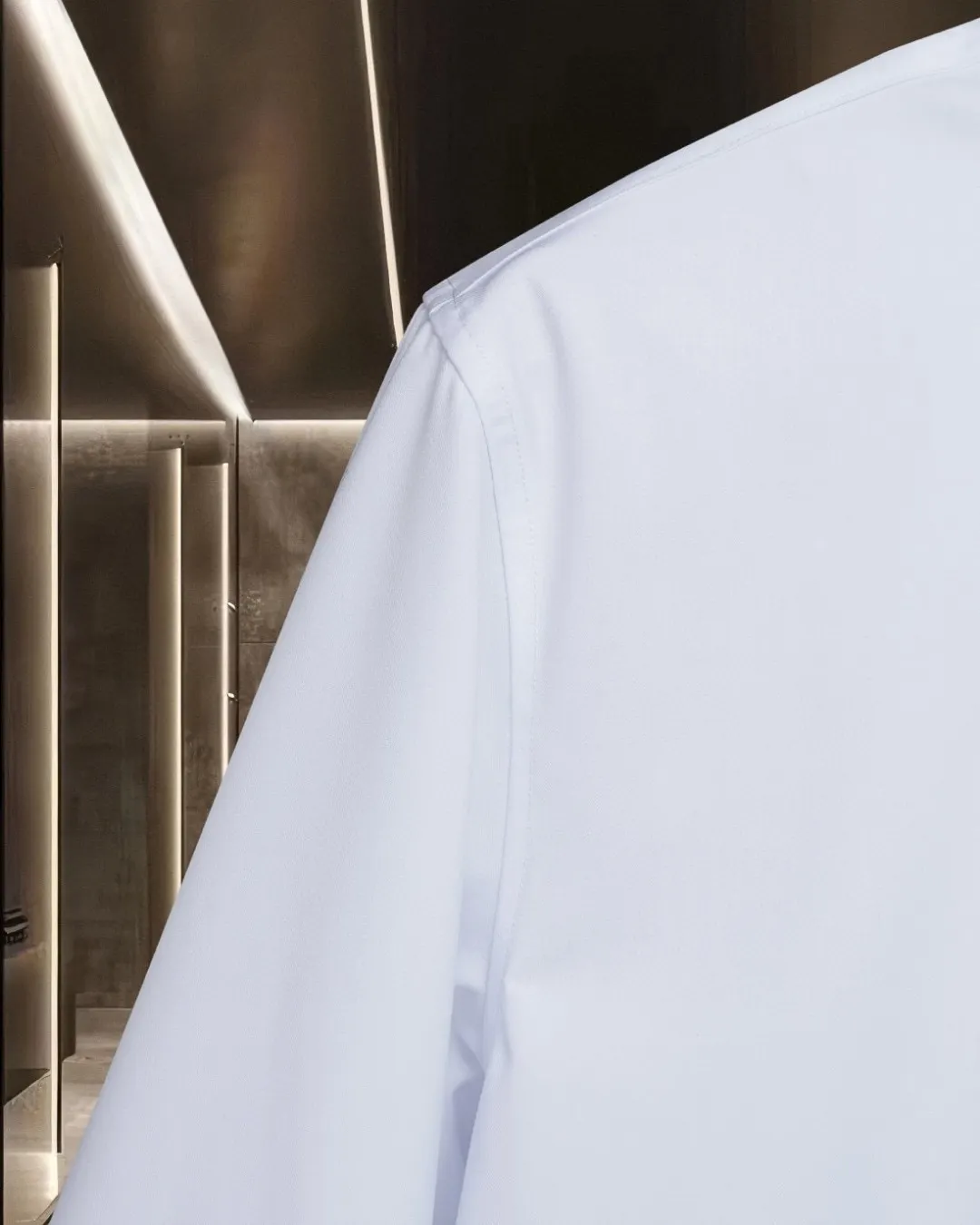 Anagram Logo Embroidered Cotton Shirt D17811727 — view 6