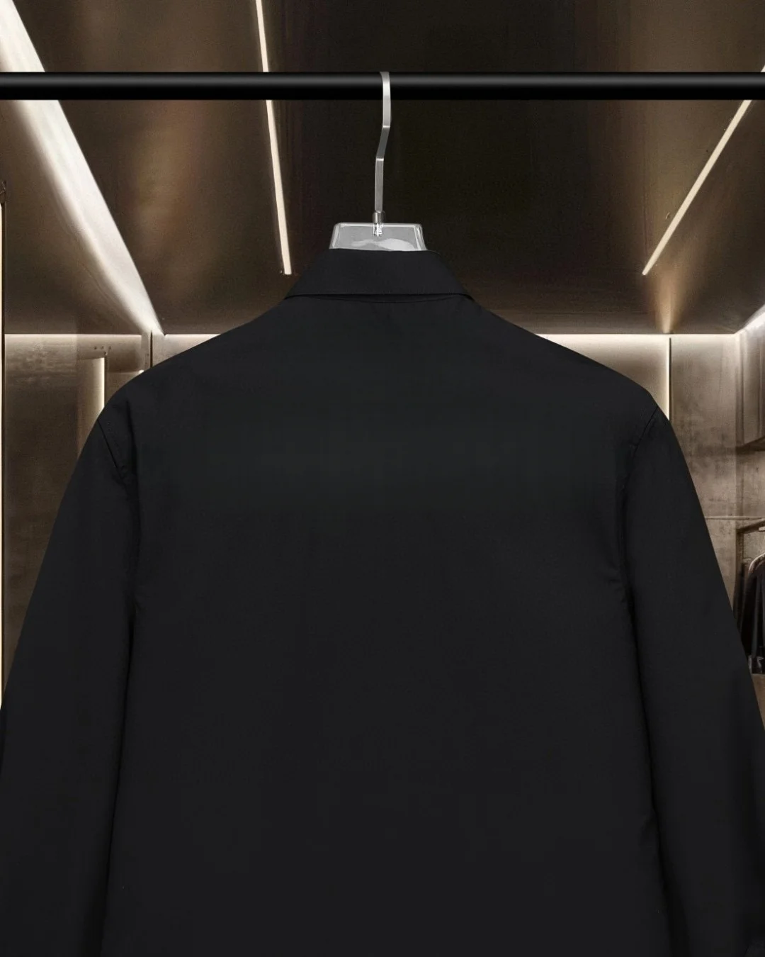 Logo-Embroidered Cotton-Blend Shirt D17811720 — view 4