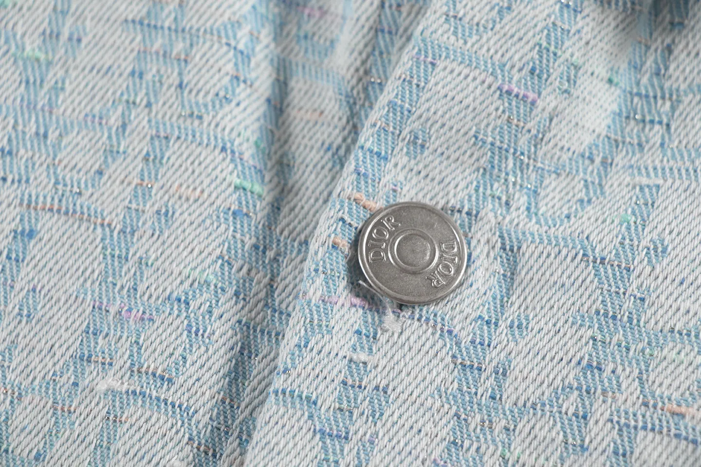 Oblique Jacquard Denim Overshirt D18011699 — view 5