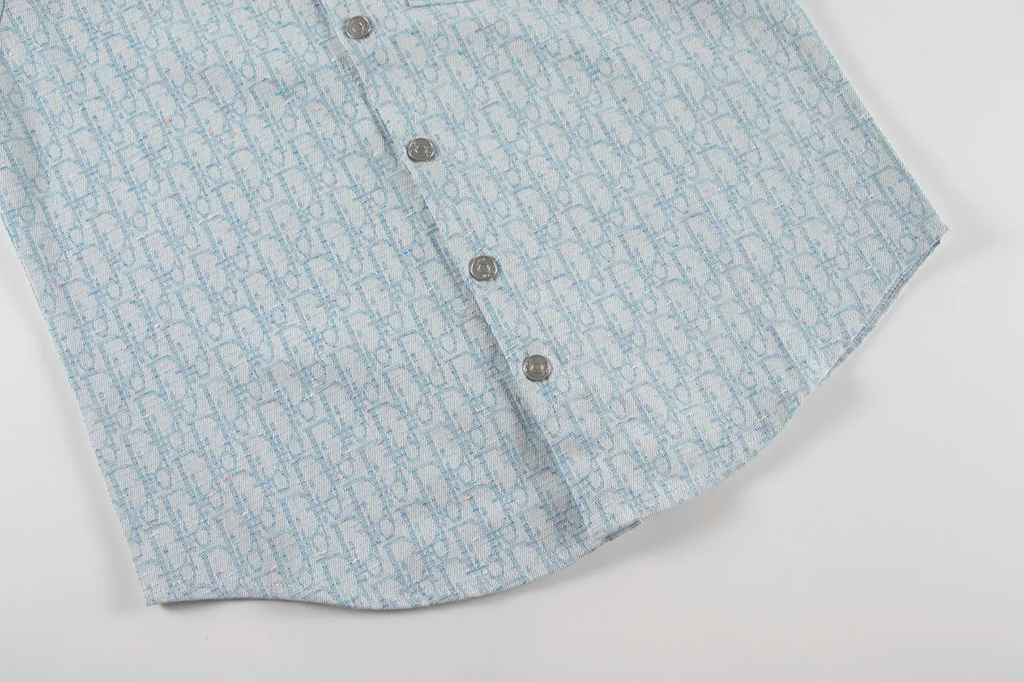 Oblique Jacquard Denim Overshirt D18011699 — view 7