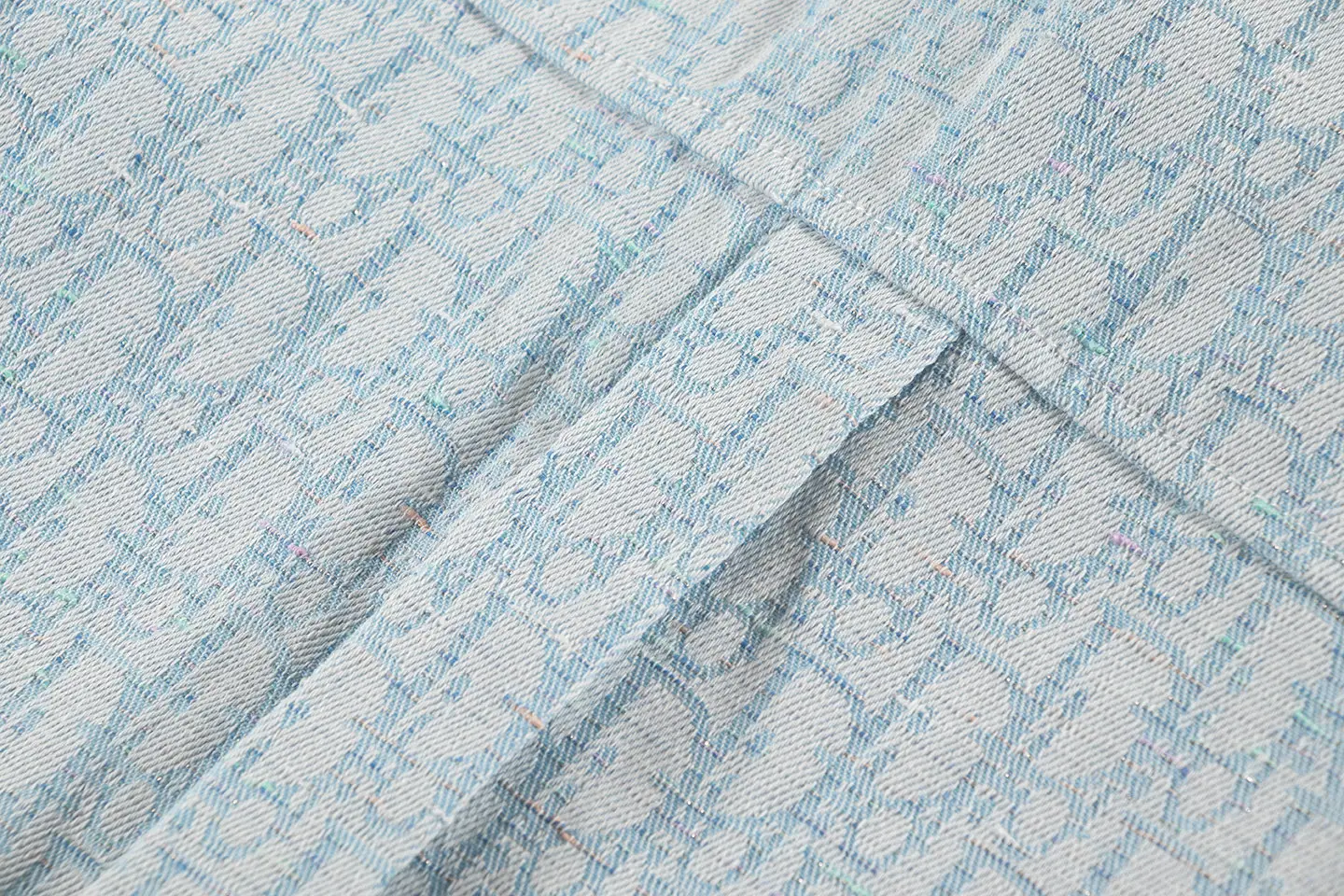 Oblique Jacquard Denim Overshirt D18011699 — view 9