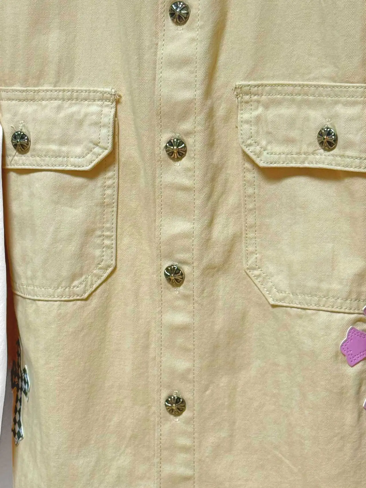 Cross Patch Denim Shirt Jacket D20011701 — view 6