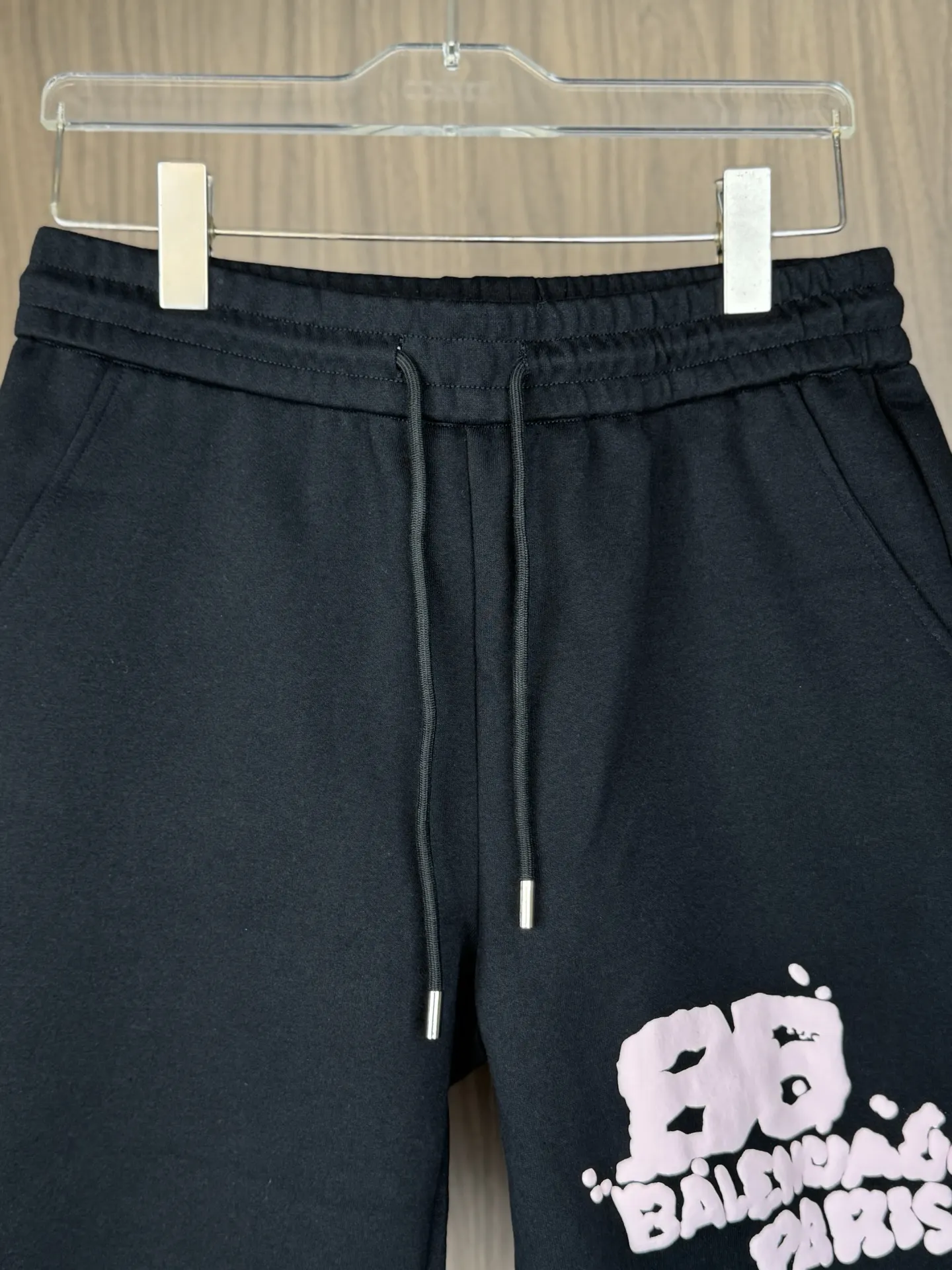 Graffiti Logo Print Cotton Jersey Shorts D12511670 — view 4