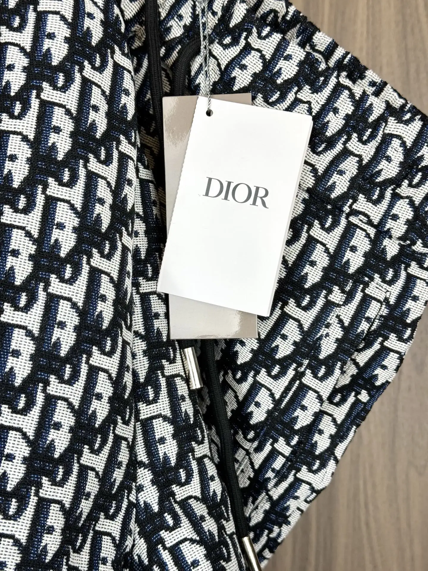 Oblique Jacquard Knit Shorts D13511677 — view 9