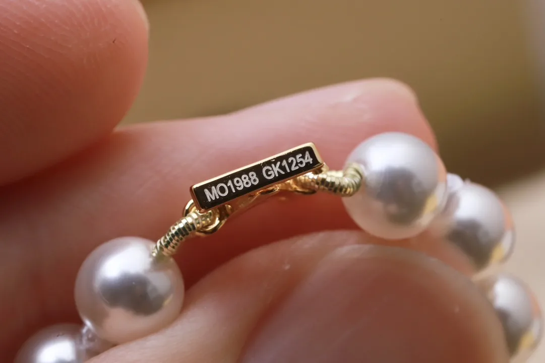 Monogram Flower Pearl Bracelet D14517452 — view 7
