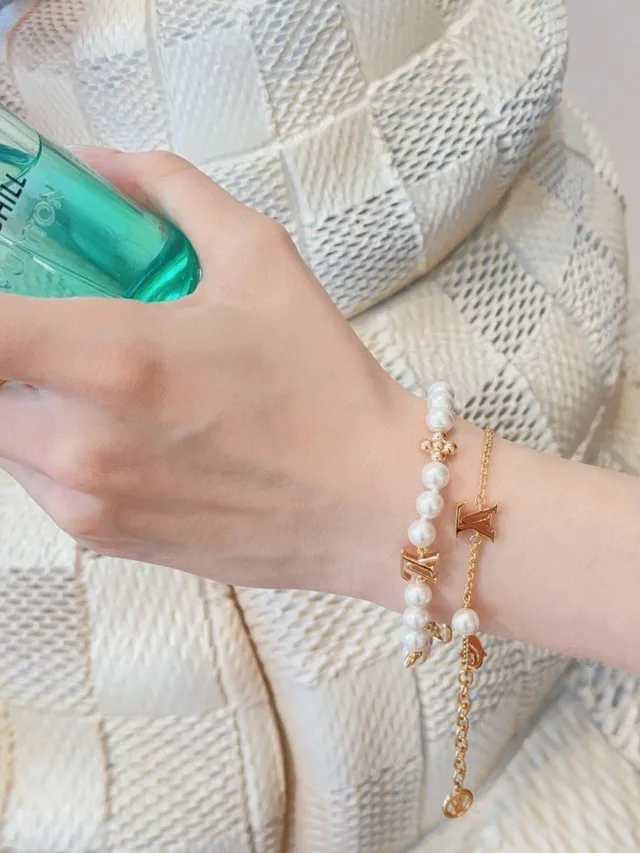 Monogram Flower Pearl Bracelet D14517452 — view 8
